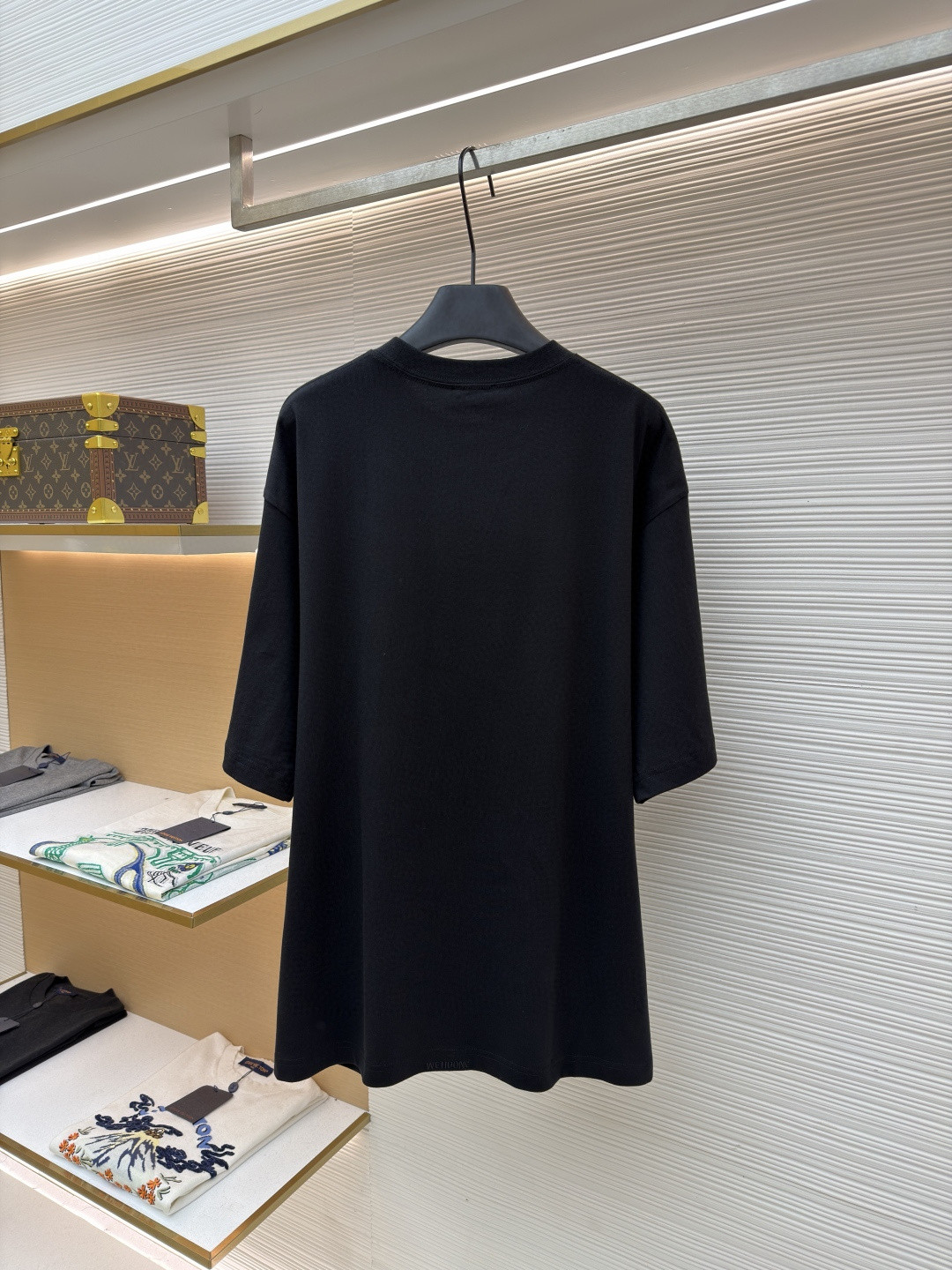 WE11DONE 彩色喷绘圆领短袖 T恤 夏季 白色 黑色 A0 WD-TT0-26-757-U-WH