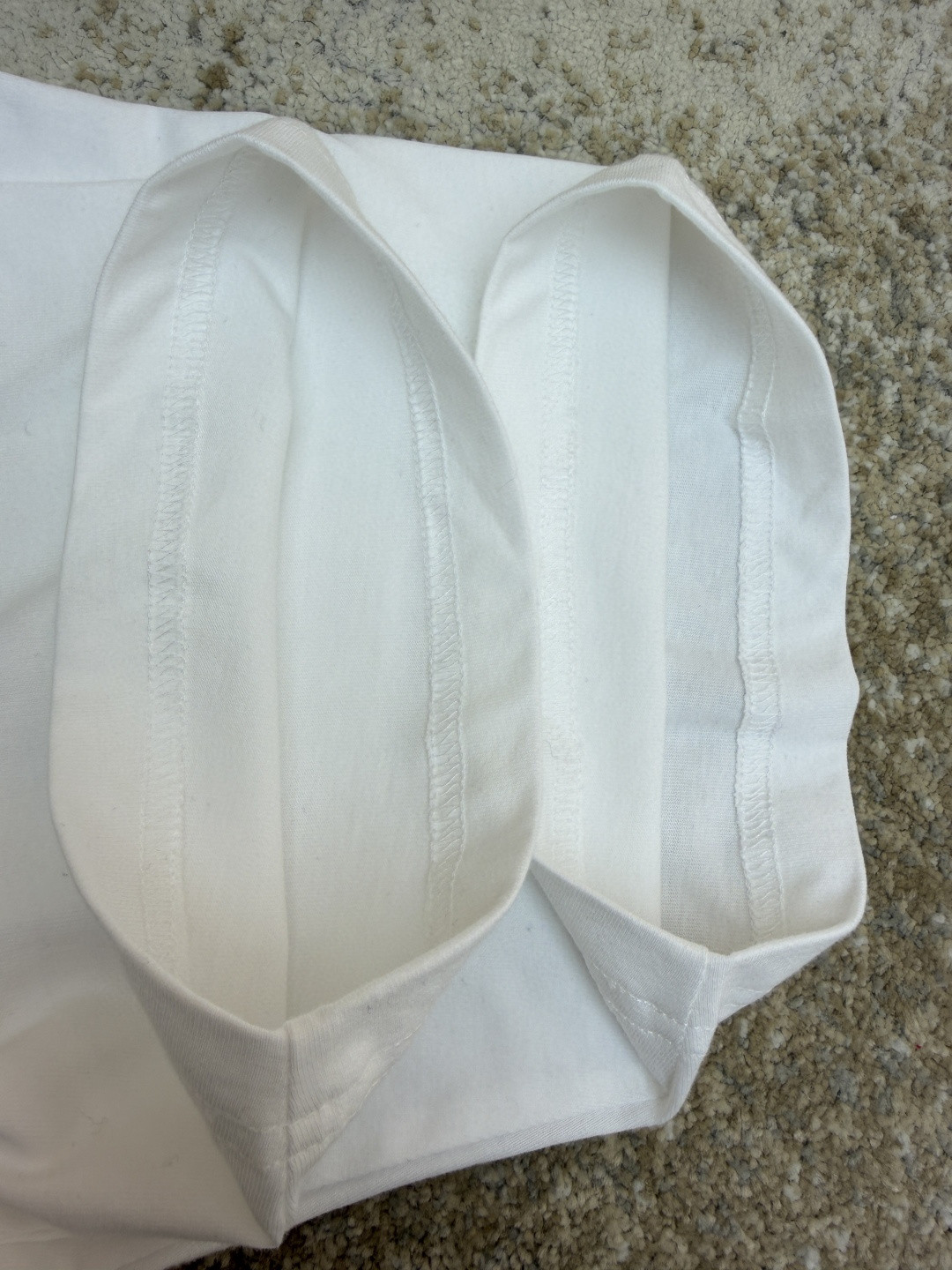 WE11DONE 彩色喷绘圆领短袖 T恤 夏季 白色 黑色 A0 WD-TT0-26-757-U-WH