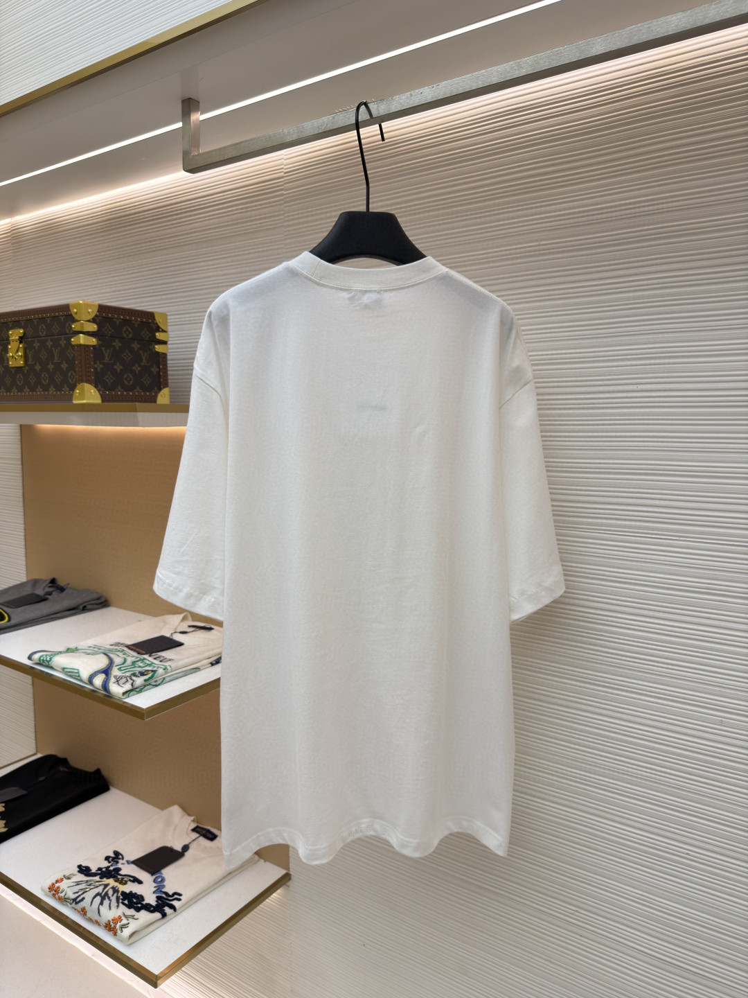 WE11DONE 彩色喷绘圆领短袖 T恤 夏季 白色 黑色 A0 WD-TT0-26-757-U-WH