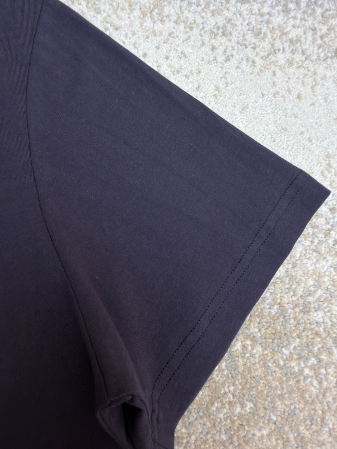 Moncler 蒙口 针织领口标识圆领短袖 T恤 夏季 白色 藏蓝色 红色 A0 K20918C0002289AJS034