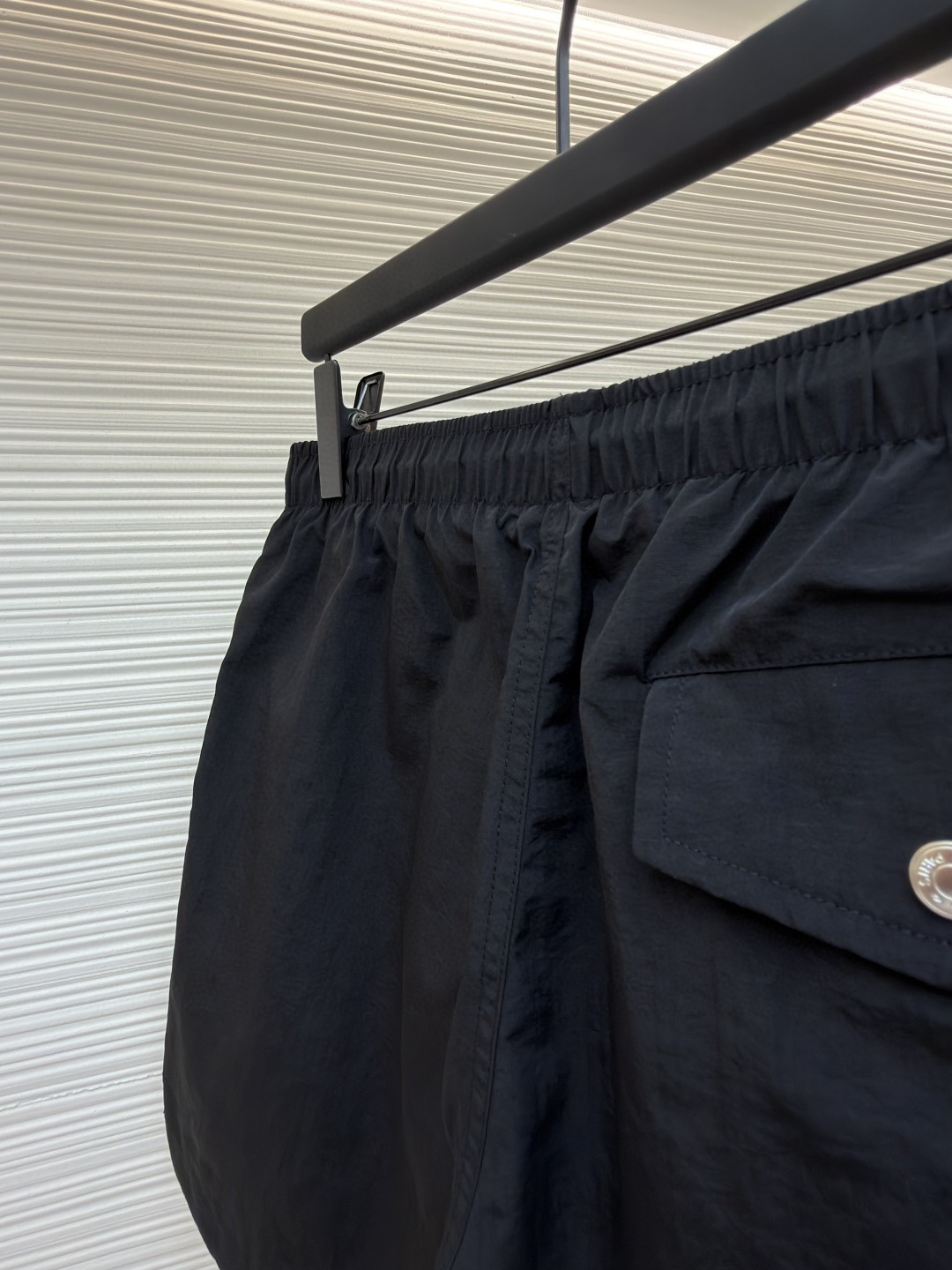 HERMES 爱马仕 遇水显化抽绳速干短裤 休闲裤 裤子 黑色 灰色 藏蓝色 A5