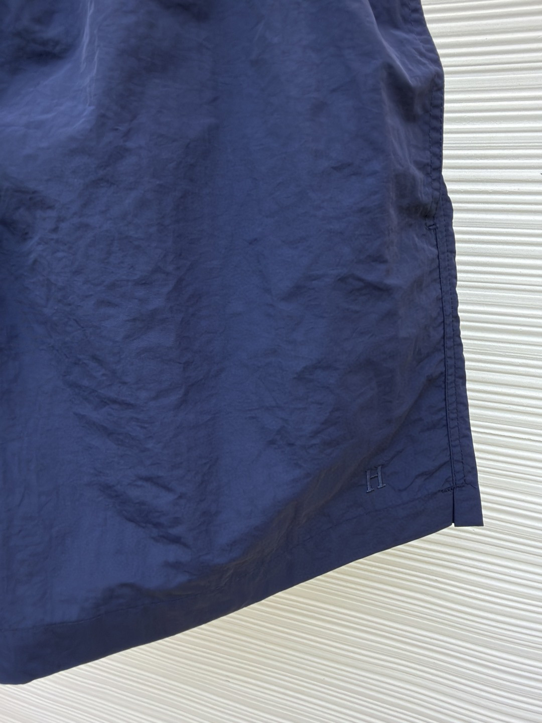 HERMES 爱马仕 纯色抽绳速干短裤 休闲裤 裤子 绿色 藏蓝色 A5