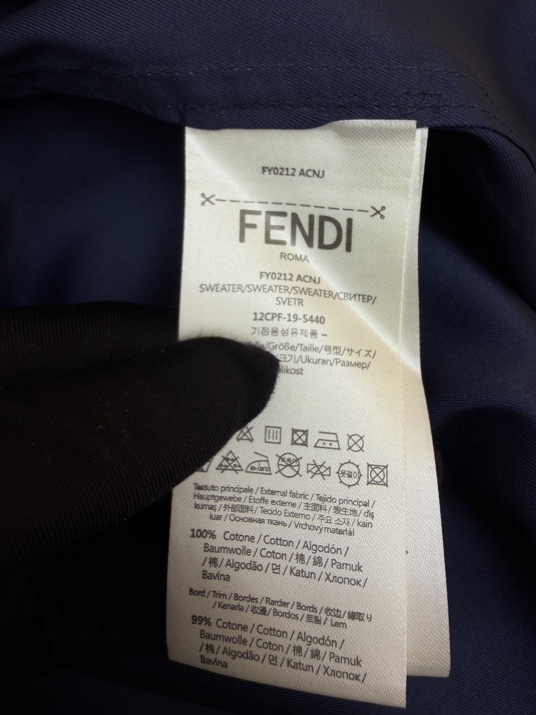 FENDI 芬迪 全幅FF衬衫 短袖 外套 夏季 蓝色 B0 FS0795AKEEF0H5A