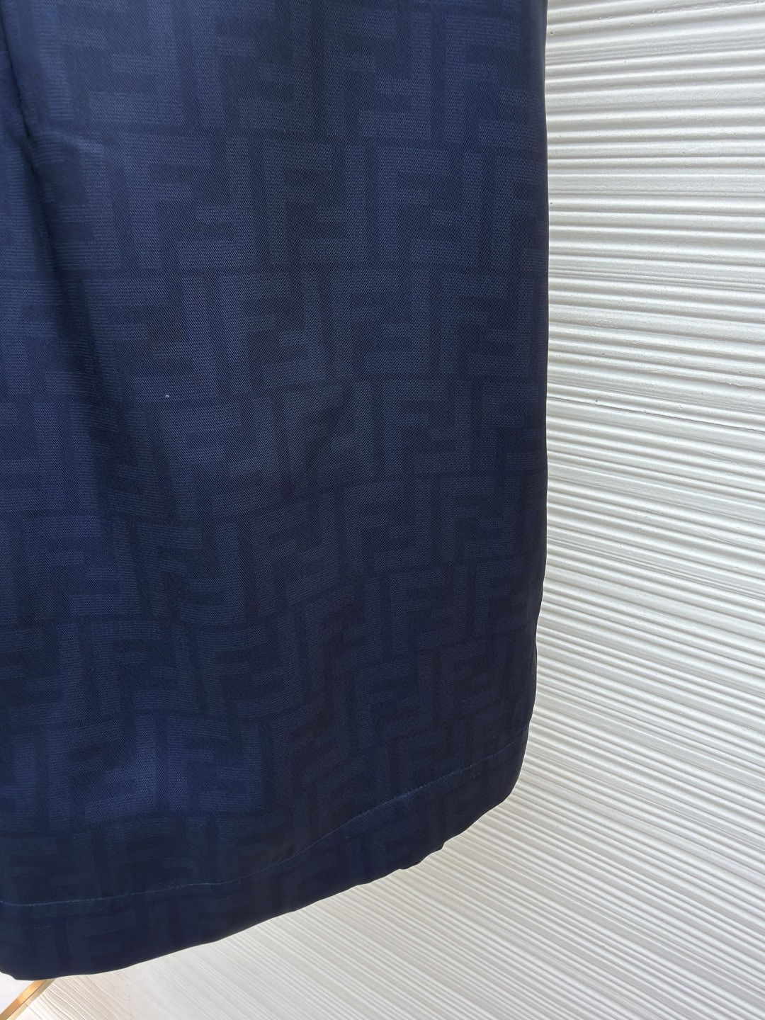 Fendi 芬迪 全幅FF短裤 休闲裤 五分裤 裤子 蓝色 B0 FB1014AKEEF0H5A