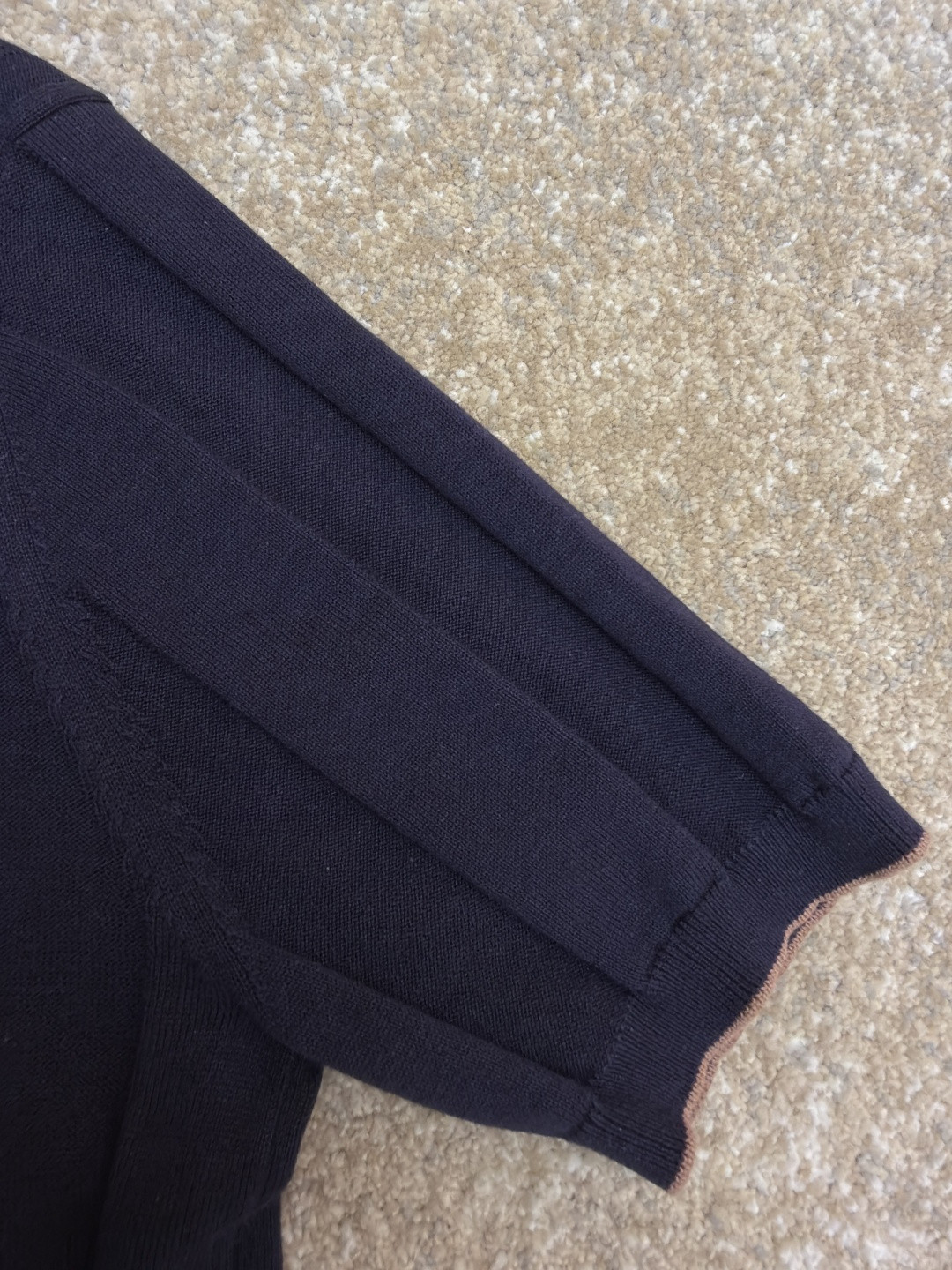 Brunello Cucinelli BC 亨利老钱风针织衫 短袖 棕色 杏色 藏蓝色 B0 M2L707801-CNO22