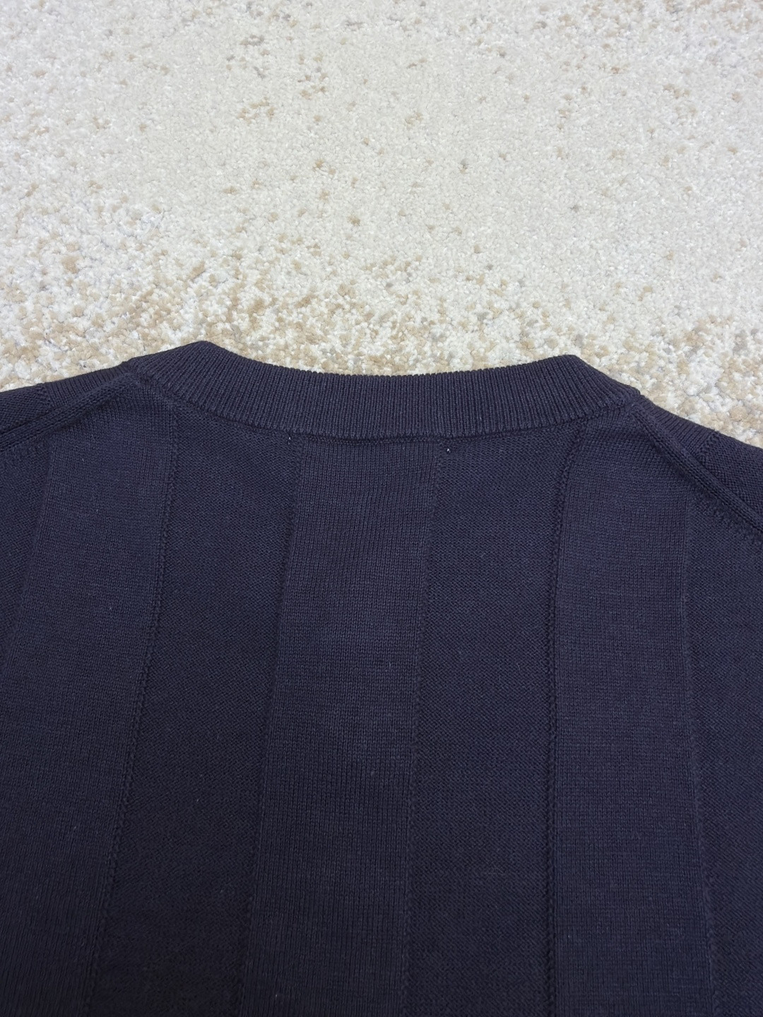 Brunello Cucinelli BC 亨利老钱风针织衫 短袖 棕色 杏色 藏蓝色 B0 M2L707801-CNO22