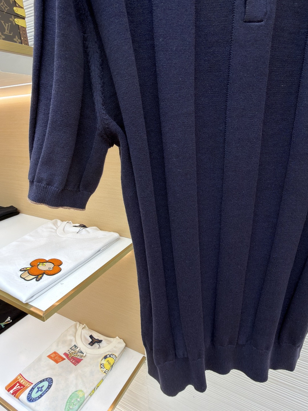 Brunello Cucinelli BC 亨利老钱风针织衫 短袖 棕色 杏色 藏蓝色 B0 M2L707801-CNO22