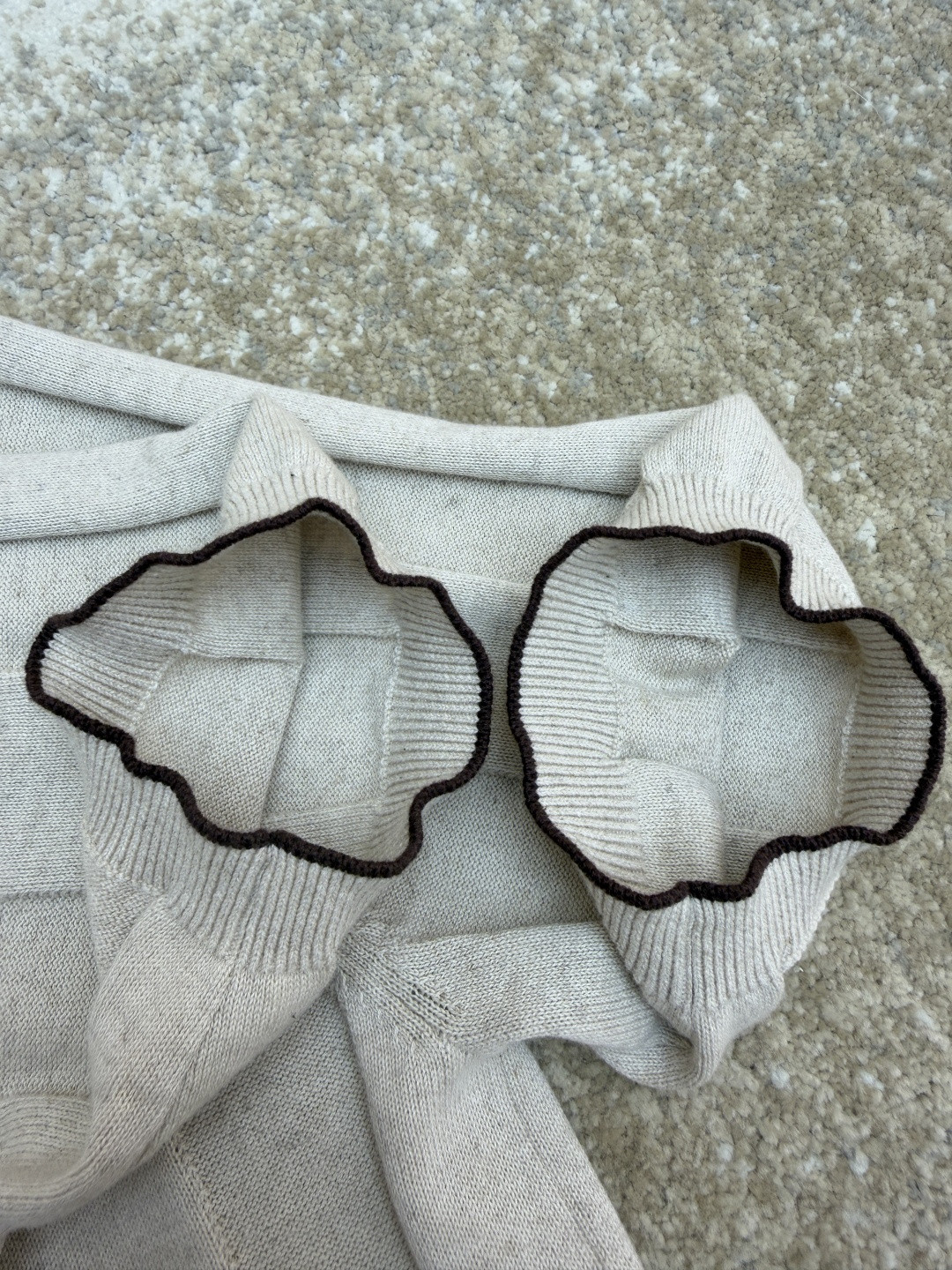 Brunello Cucinelli BC 亨利老钱风针织衫 短袖 棕色 杏色 藏蓝色 B0 M2L707801-CNO22