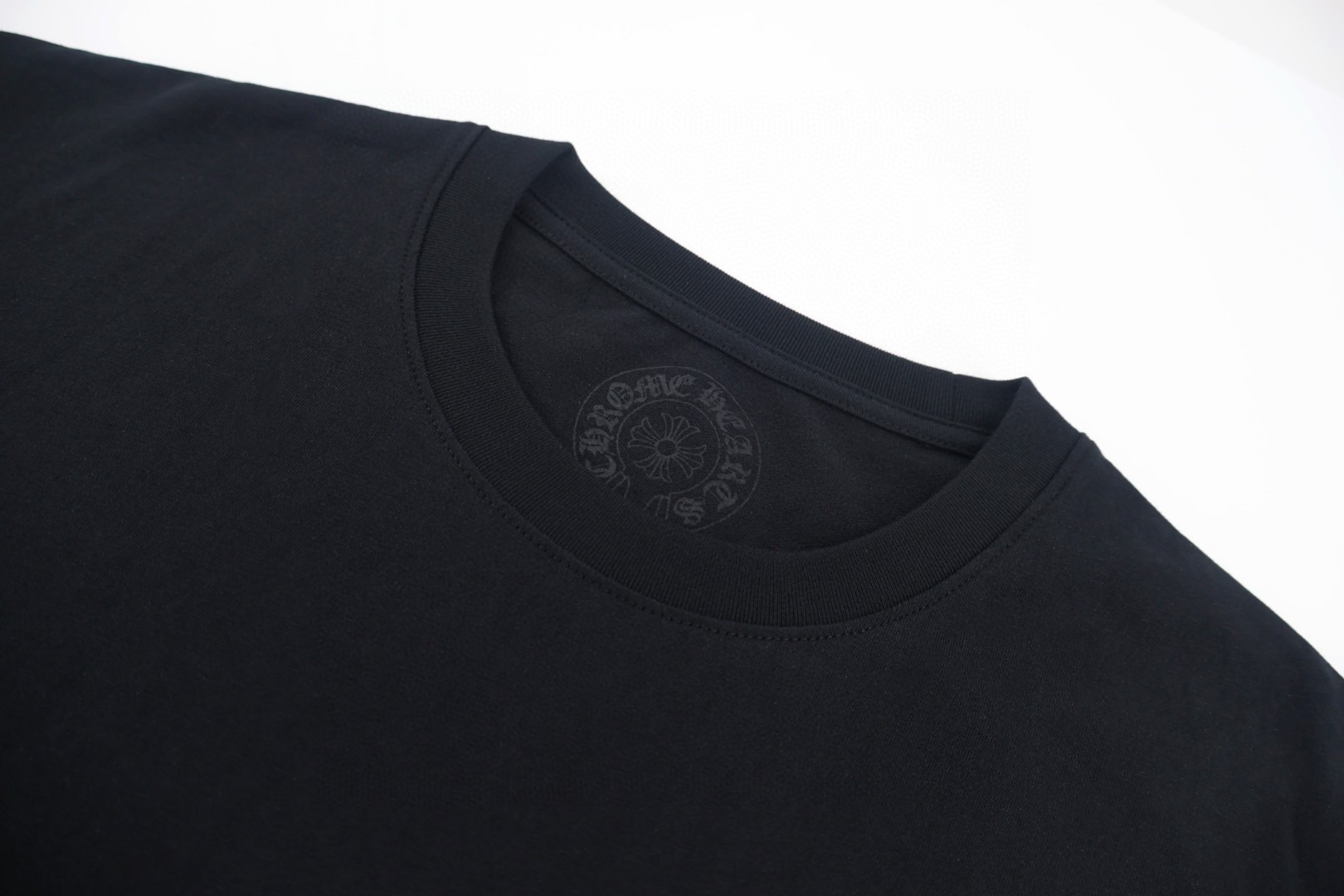 Chrome Hearts CH 克罗心 火焰满印圆领短袖 T恤 白色 黑色 A0  