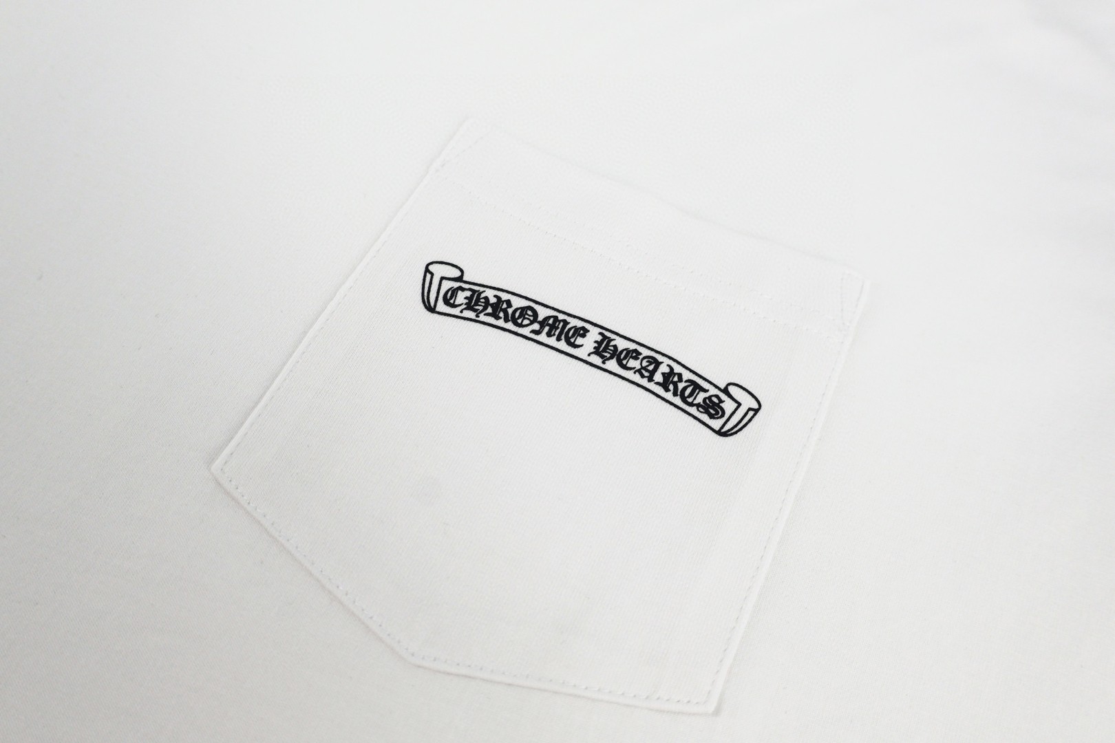 Chrome Hearts CH 克罗心 火焰满印圆领短袖 T恤 白色 黑色 A0  