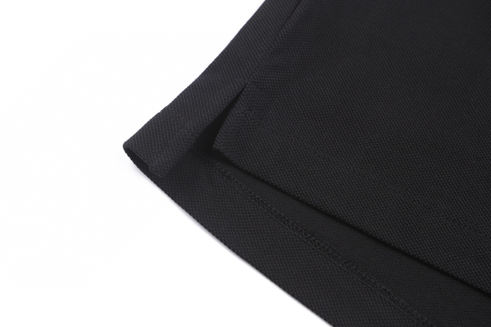 GUCCI 古驰 马鞍扣刺绣珠地棉Polo衫 短袖 夏季 黑色 蓝色 A2 854796-XJHQP-1043