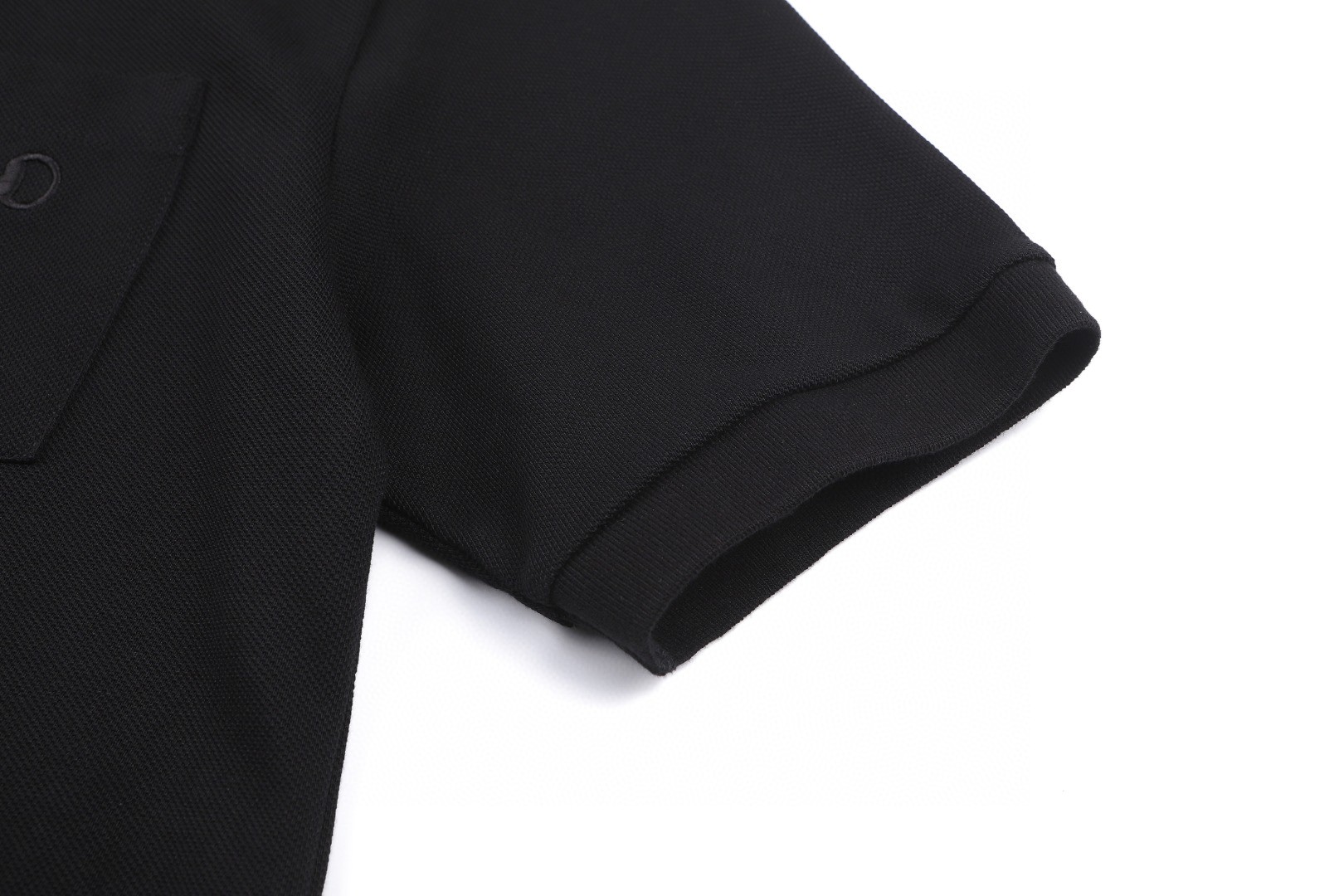 GUCCI 古驰 马鞍扣刺绣珠地棉Polo衫 短袖 夏季 黑色 蓝色 A2 854796-XJHQP-1043