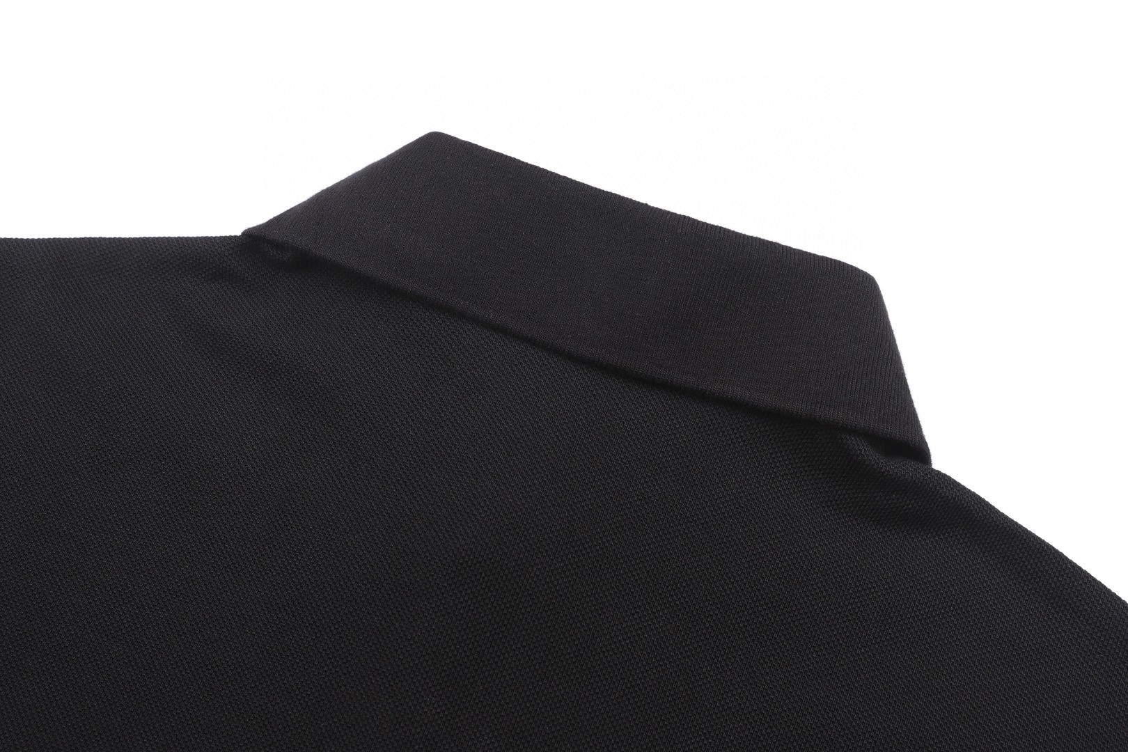 GUCCI 古驰 马鞍扣刺绣珠地棉Polo衫 短袖 夏季 黑色 蓝色 A2 854796-XJHQP-1043