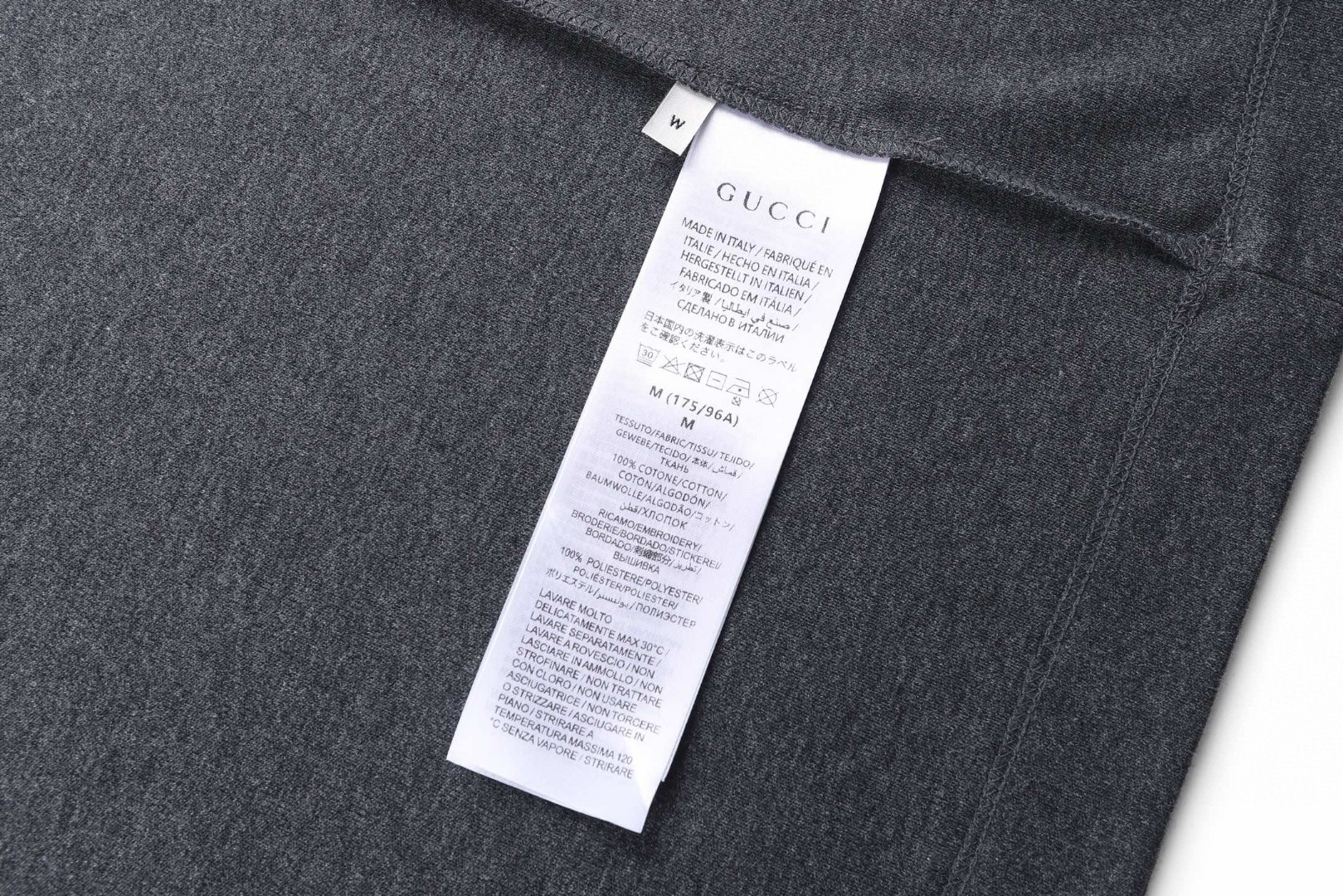 GUCCI 古驰 双G互扣刺绣圆领短袖 T恤 夏季 白色 灰色 蓝色 A0 854838-XJHN2-1061