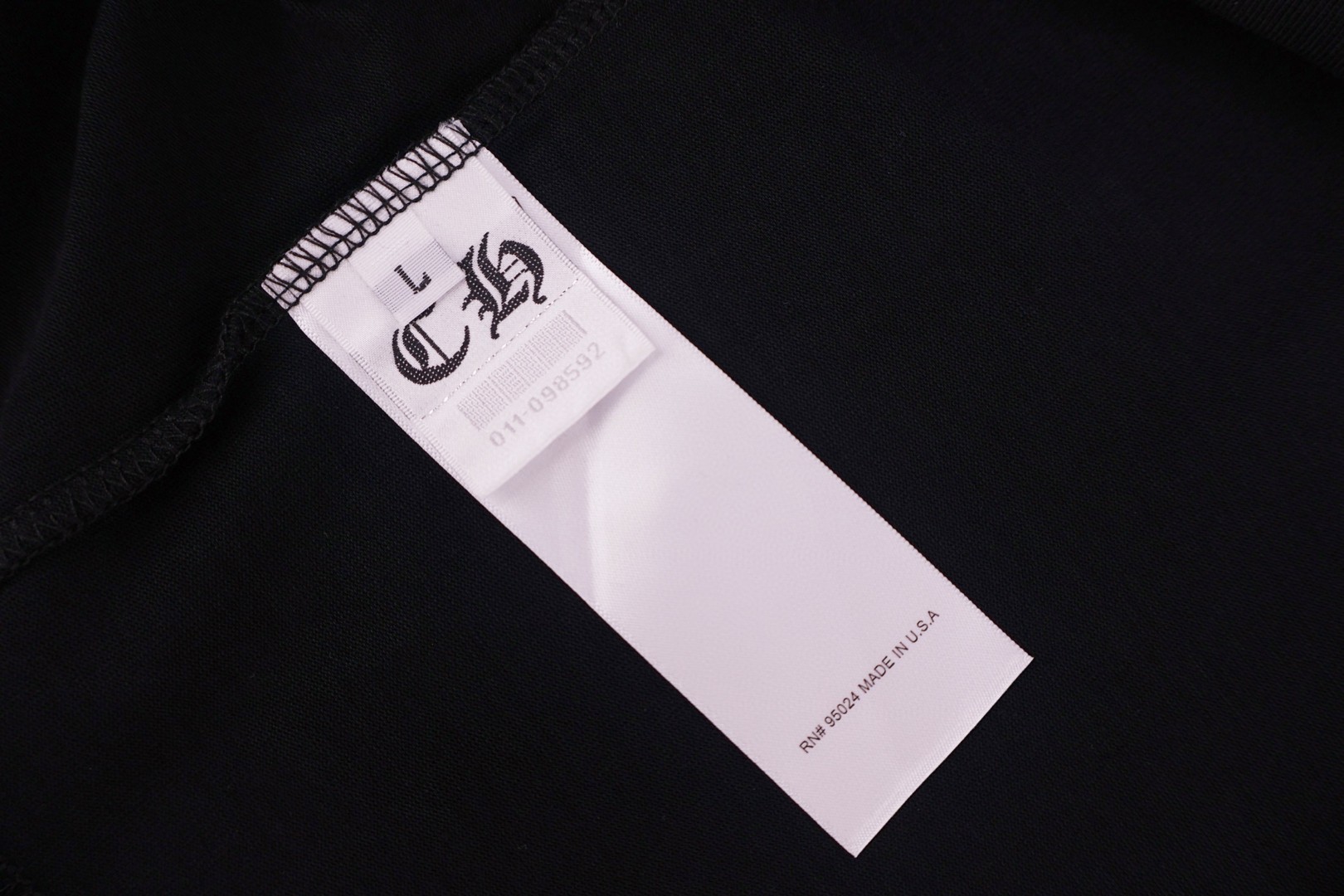 Chrome Hearts CH 克罗心 赛车涂鸦限定圆领短袖 T恤 白色 黑色 A0  