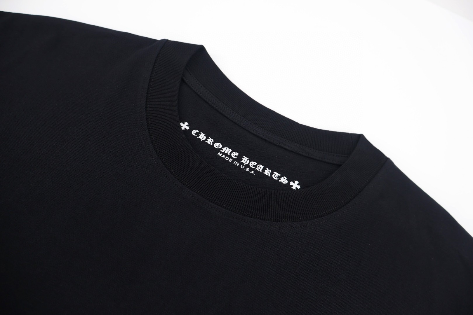 Chrome Hearts CH 克罗心 赛车涂鸦限定圆领短袖 T恤 白色 黑色 A0  