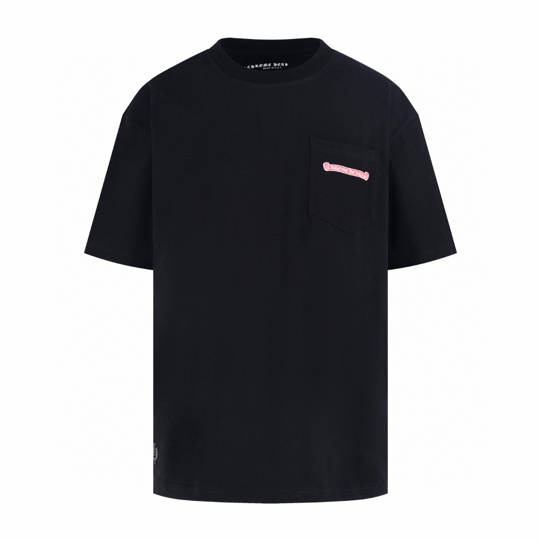 Chrome Hearts CH 克罗心 赛车涂鸦限定圆领短袖 T恤 白色 黑色 A0  