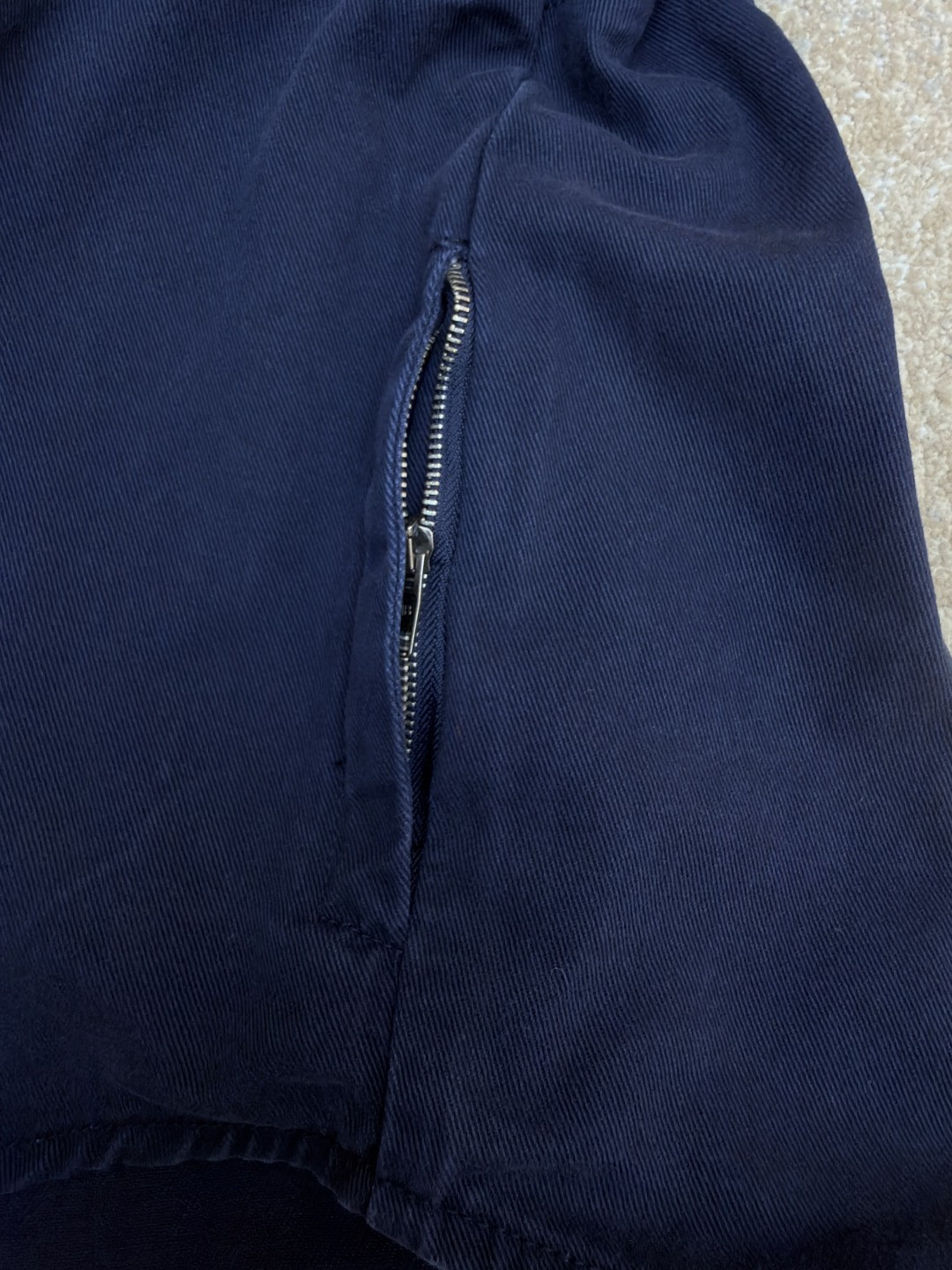 Balenciaga 巴黎世家 连帽衬衫领牛仔外套 长袖 蓝色 C0 850859TTM021240