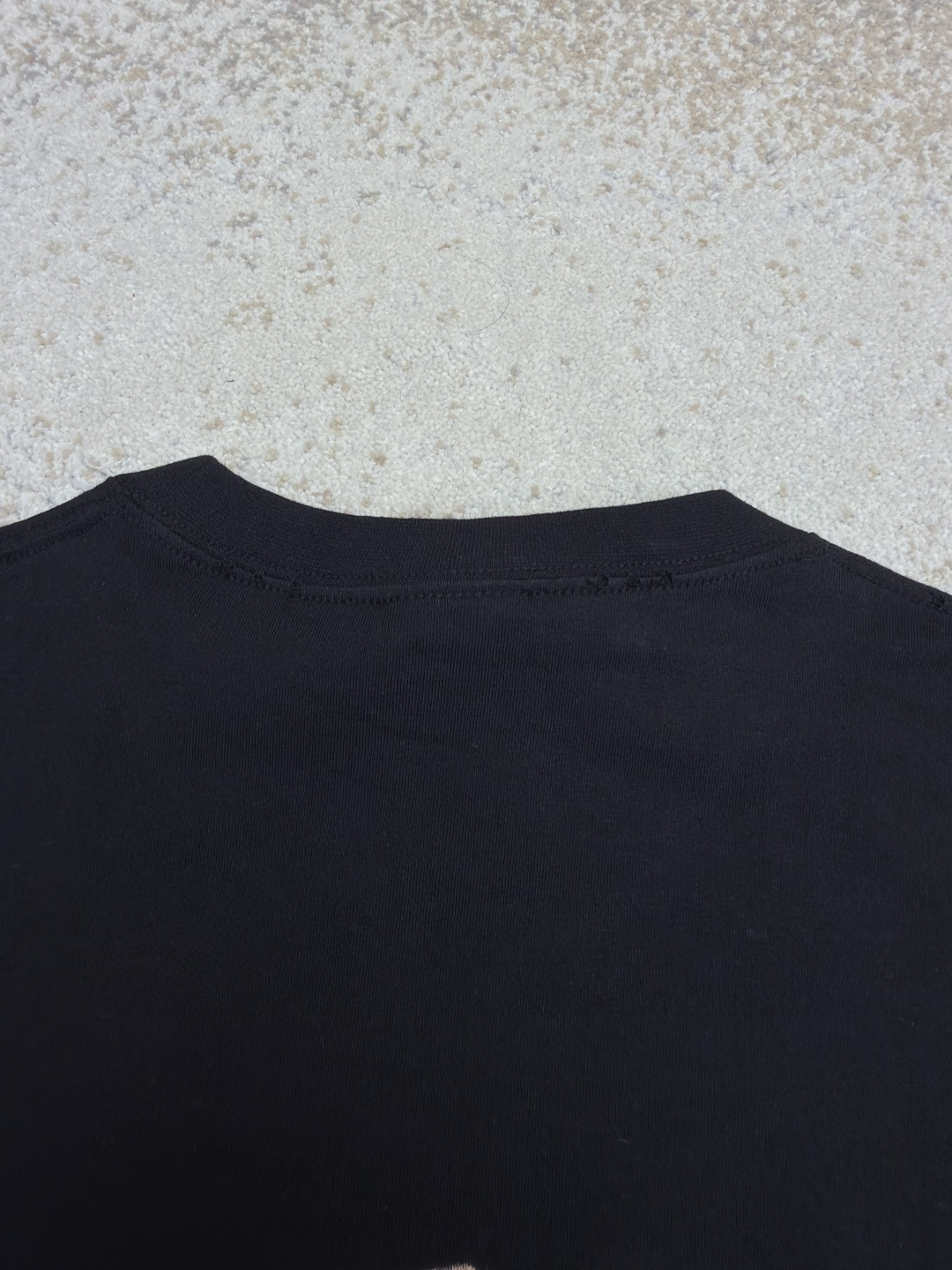 Balenciaga 巴黎世家 经典数码印花圆领短袖 T恤 夏季 白色 黑色 A0 612966TNVN49040