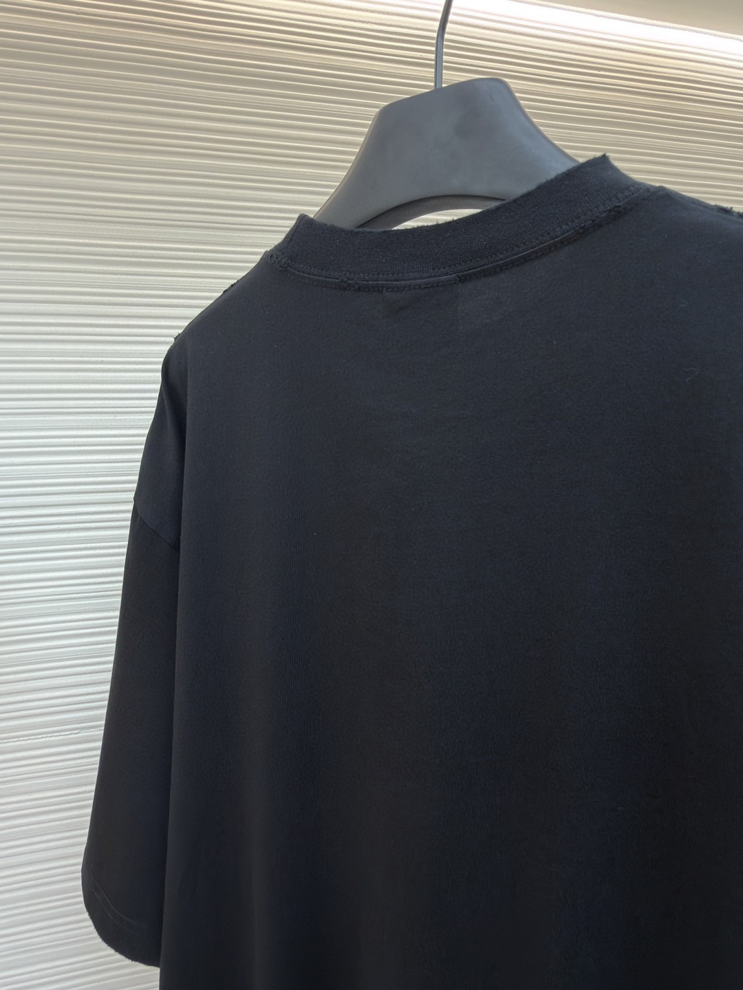 Balenciaga 巴黎世家 椰树丛林圆领短袖 T恤 圆领 夏季 黑色 A0 