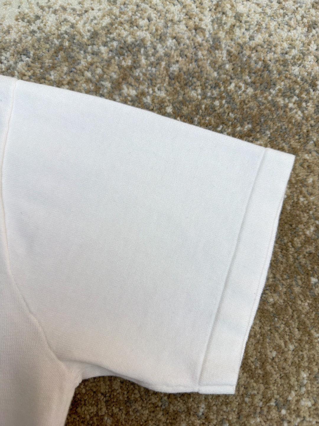 LOUIS VUITTON 路易威登 LV 纯色锦纶嵌饰针织圆领短袖 夏款 白色 黑色 蓝色 B0 1AHVQ0