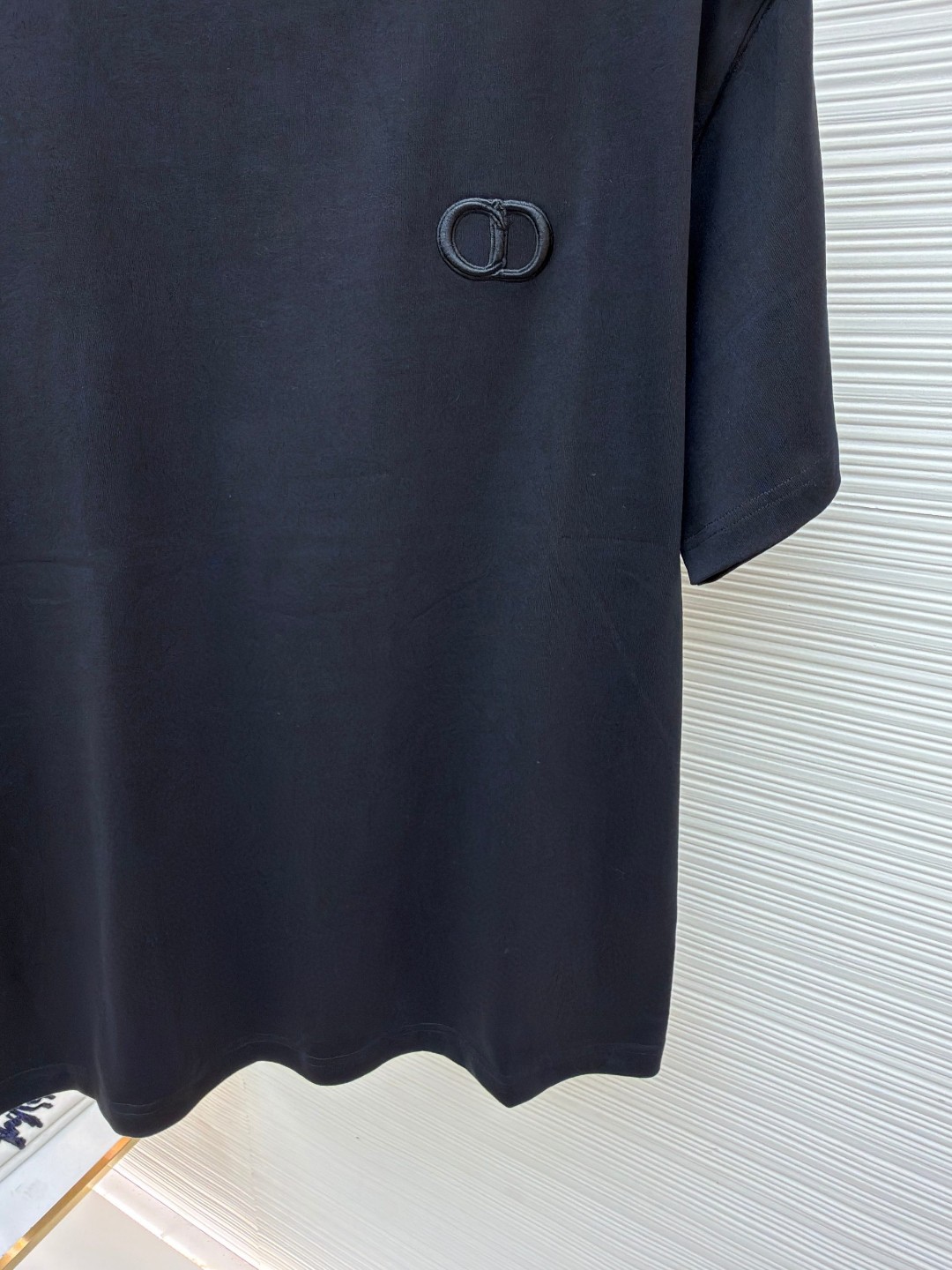 DIOR 迪奥 CD刺绣圆领短袖 T恤 夏季 白色 黑色 灰色 米杏色 浅绿色 A0 943J605A0554-C080