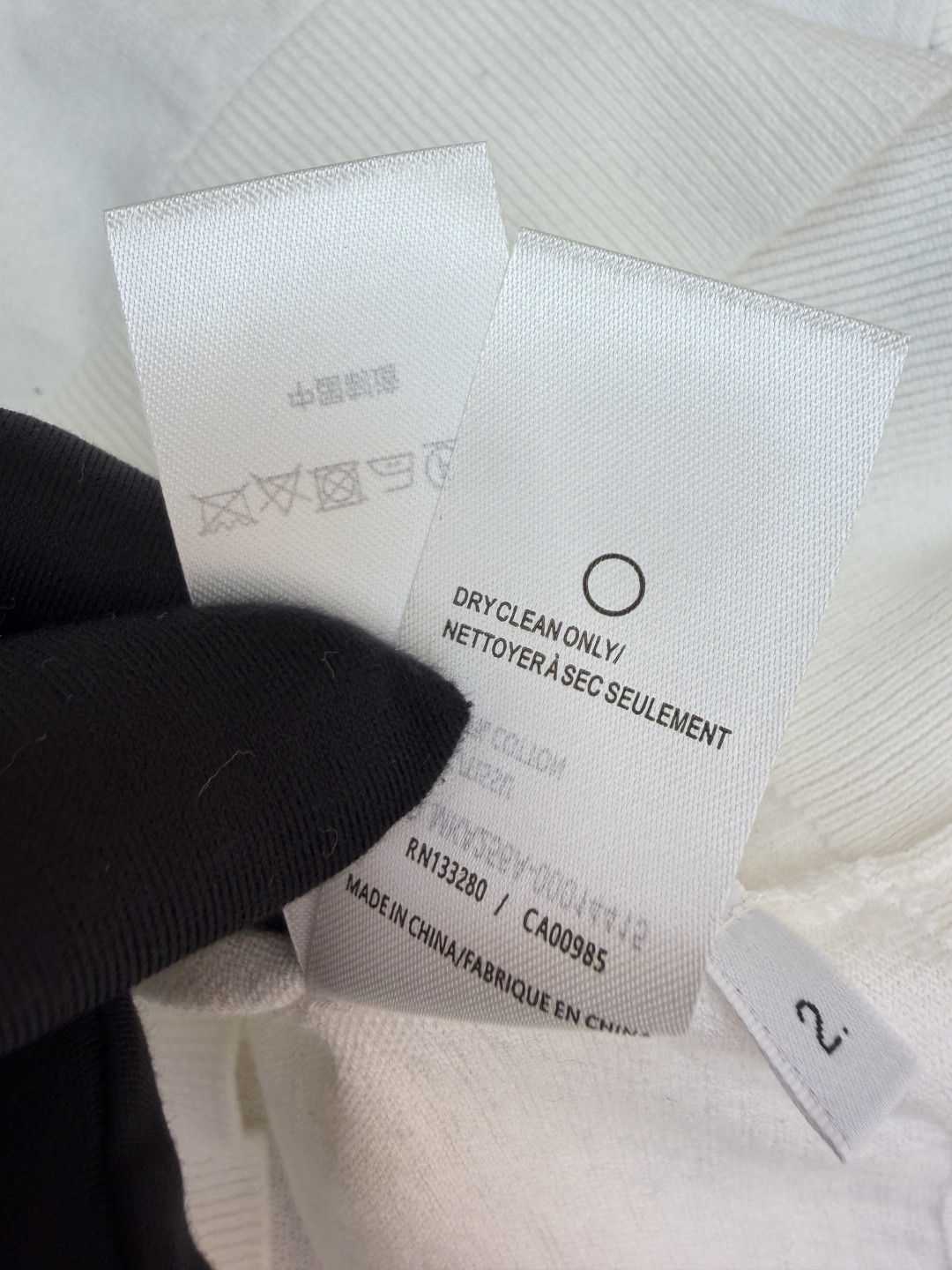 THOM BROWNE 背后小狗针织Polo衫 短袖 女款 白色 藏蓝色 B0 FKP137BY3036-100