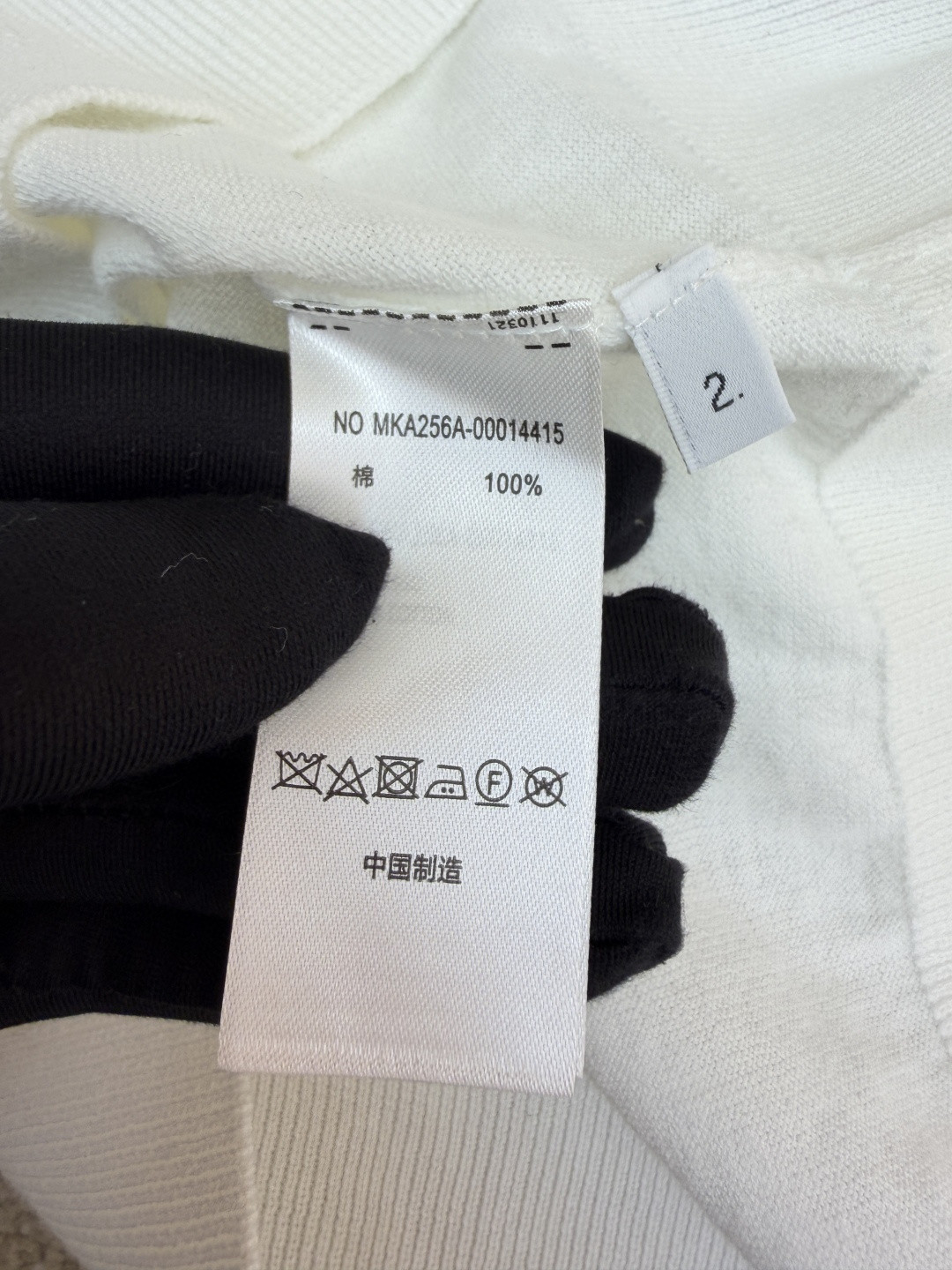 THOM BROWNE 背后小狗针织Polo衫 短袖 女款 白色 藏蓝色 B0 FKP137BY3036-100