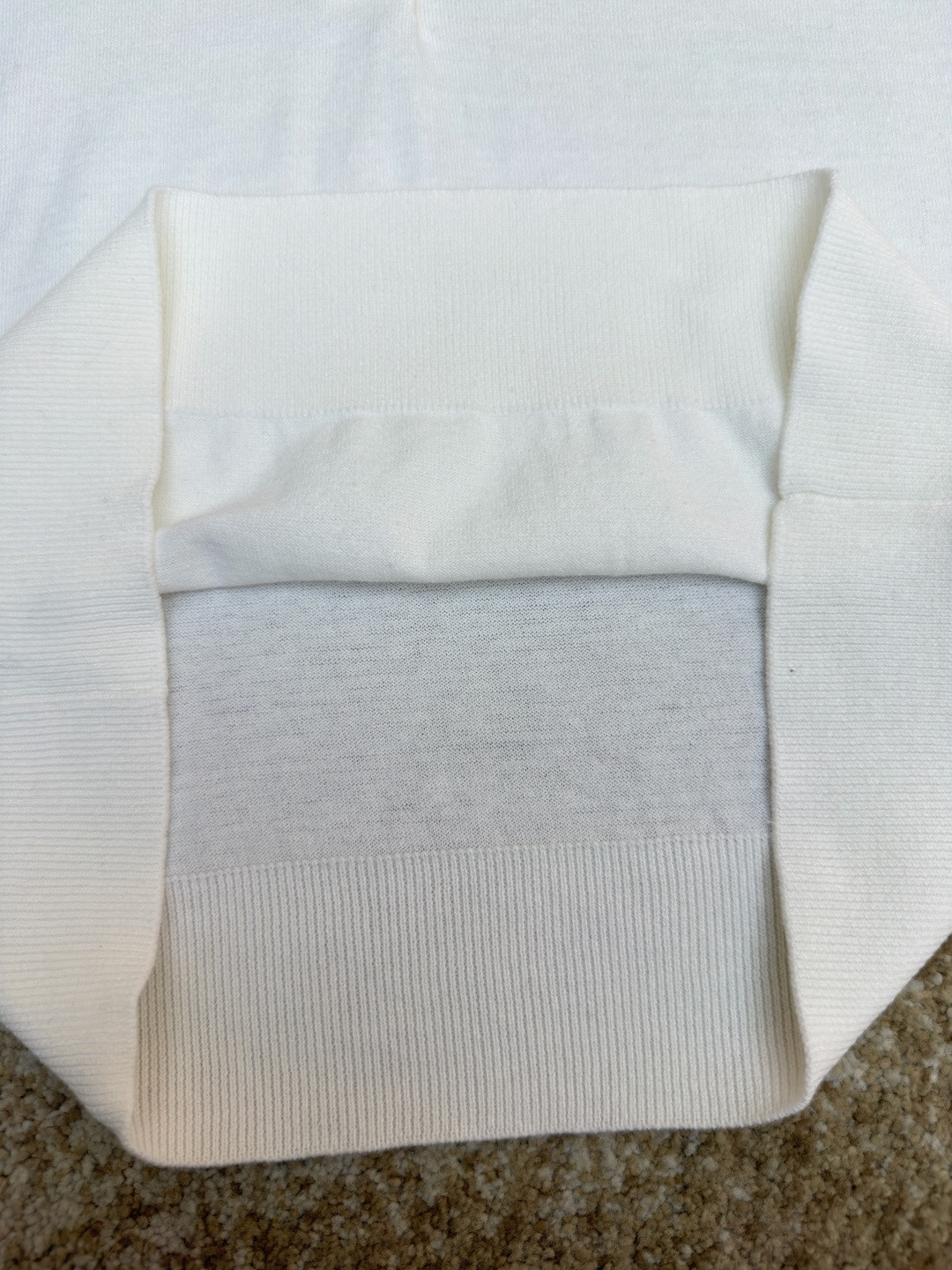 THOM BROWNE 背后小狗针织Polo衫 短袖 女款 白色 藏蓝色 B0 FKP137BY3036-100