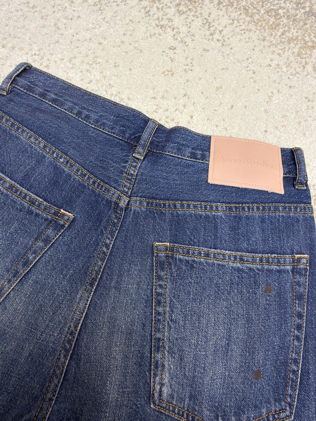 [Copy]Acne Studios 3D打印牛仔裤 长裤 裤子 蓝色 B0 B00374-863