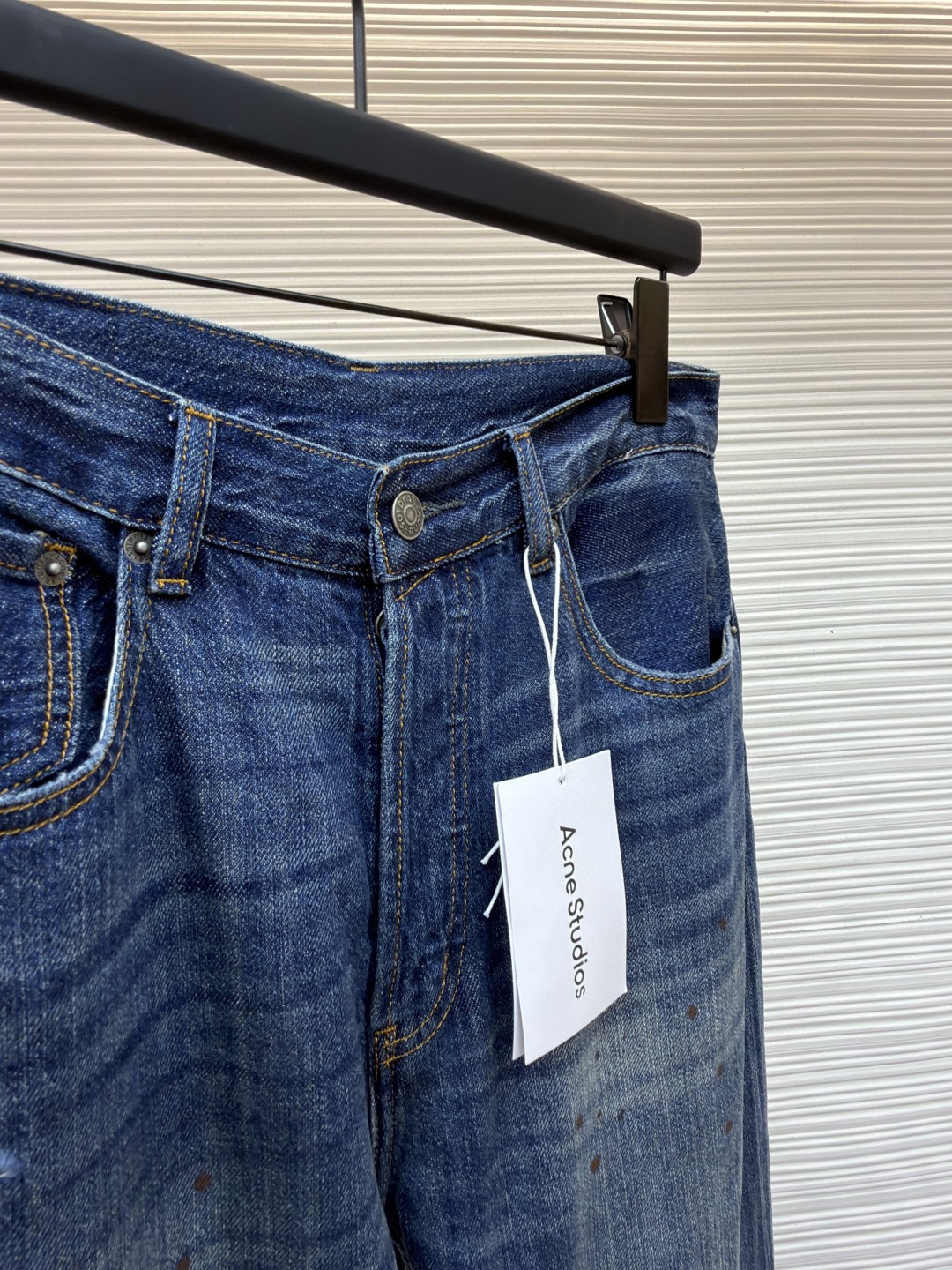 [Copy]Acne Studios 3D打印牛仔裤 长裤 裤子 蓝色 B0 B00374-863