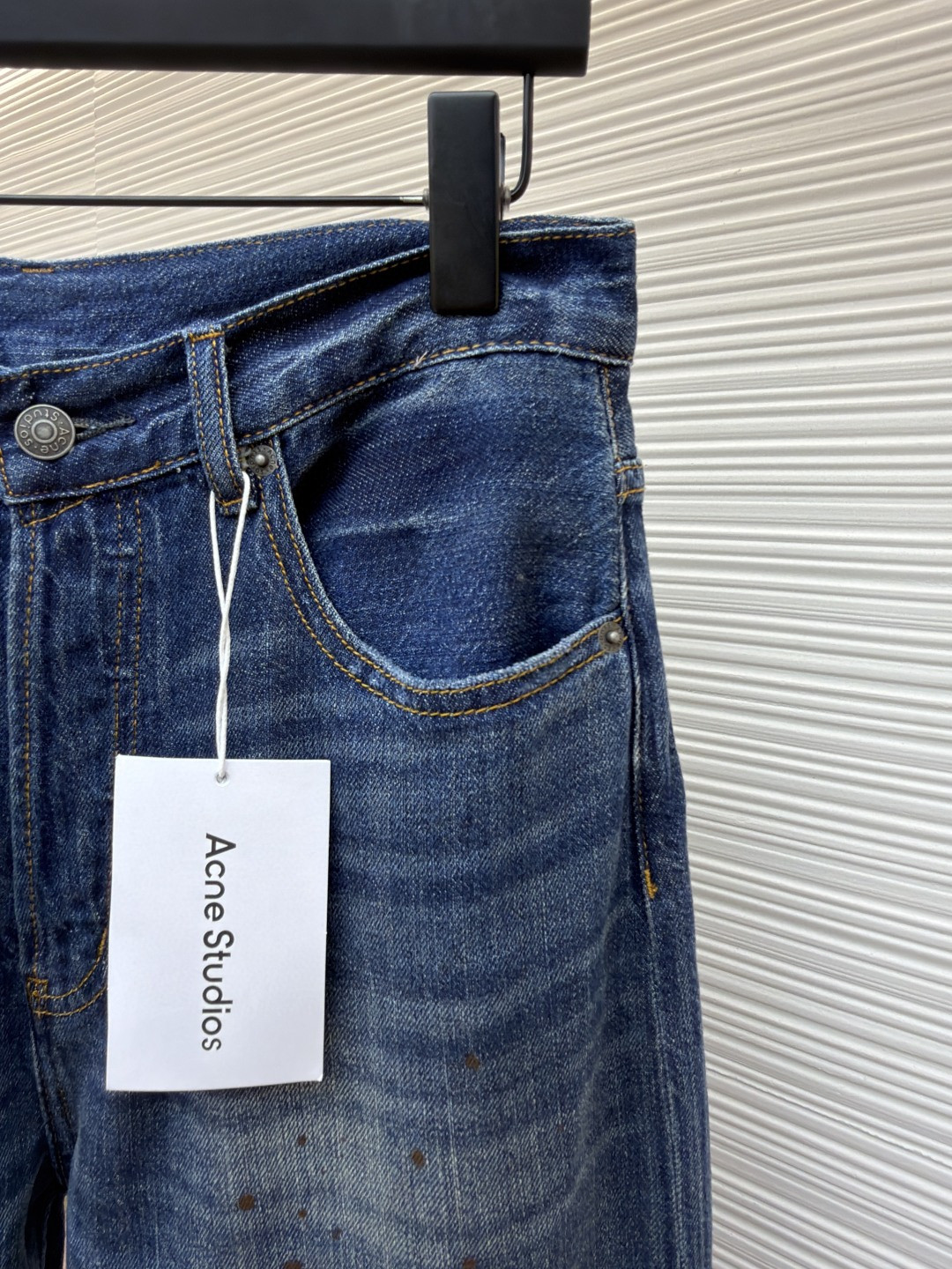 [Copy]Acne Studios 3D打印牛仔裤 长裤 裤子 蓝色 B0 B00374-863