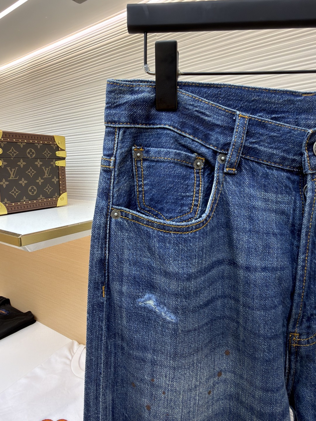 [Copy]Acne Studios 3D打印牛仔裤 长裤 裤子 蓝色 B0 B00374-863