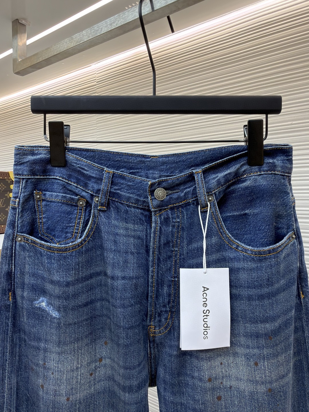 [Copy]Acne Studios 3D打印牛仔裤 长裤 裤子 蓝色 B0 B00374-863