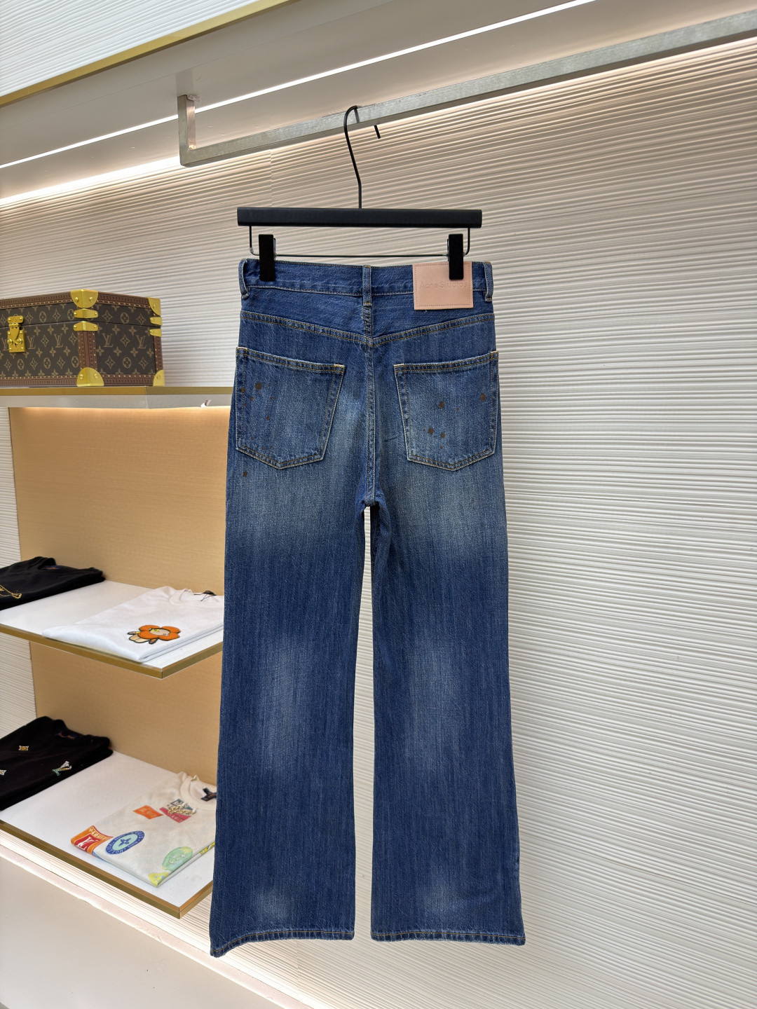 [Copy]Acne Studios 3D打印牛仔裤 长裤 裤子 蓝色 B0 B00374-863