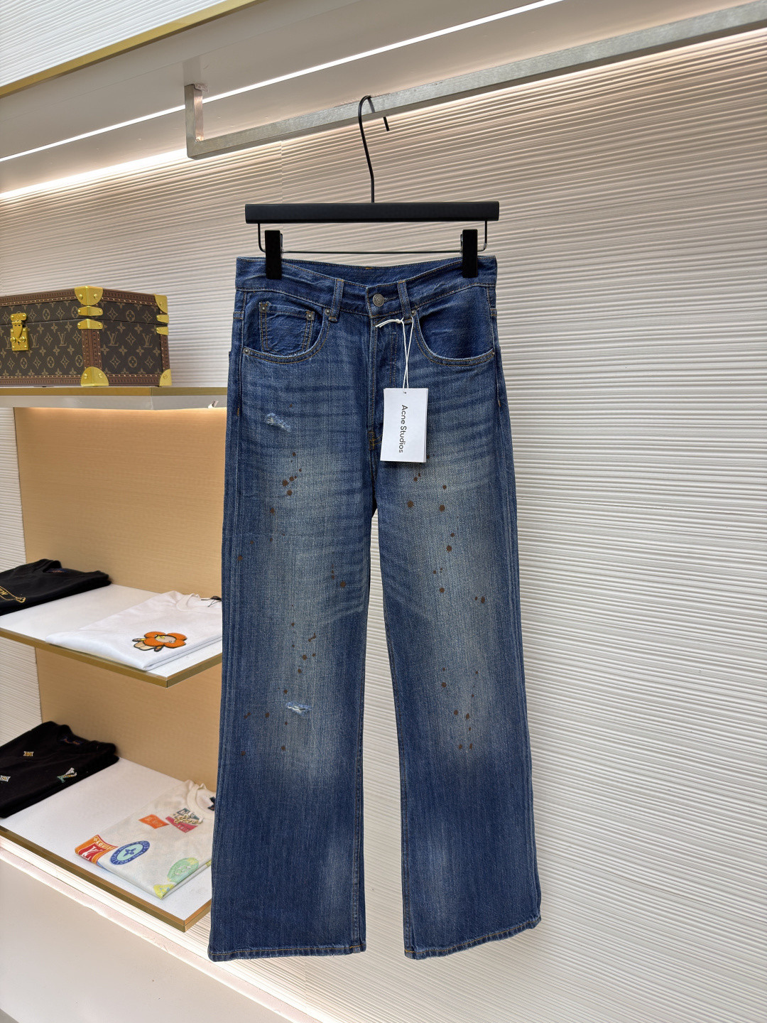 [Copy]Acne Studios 3D打印牛仔裤 长裤 裤子 蓝色 B0 B00374-863