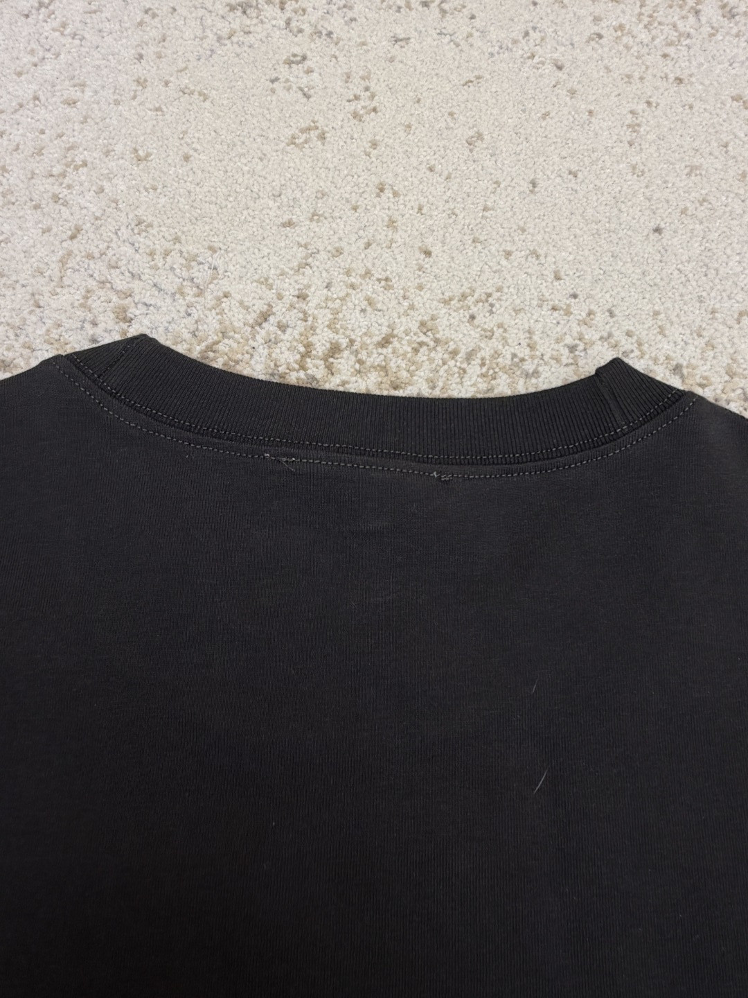 Acne Studios 渐变烫彩徽标圆领T恤 短袖 灰色 A0 CL0348-DM1