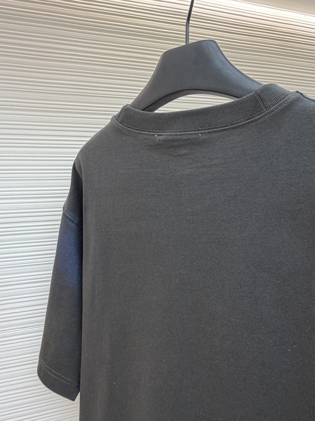 Acne Studios 渐变烫彩徽标圆领T恤 短袖 灰色 A0 CL0348-DM1