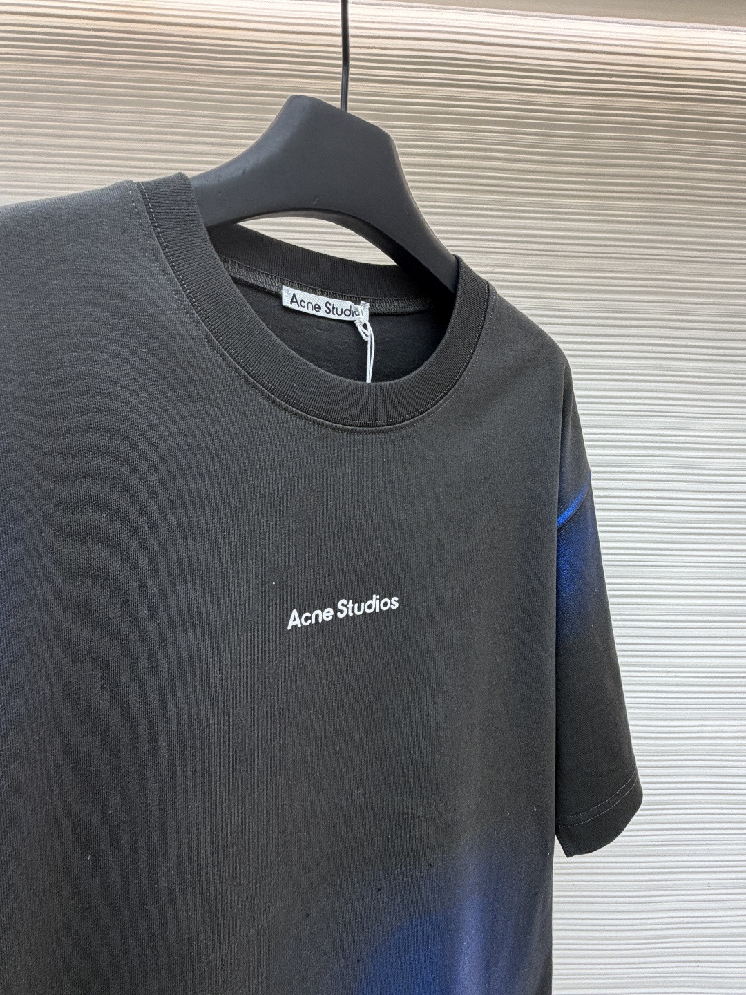Acne Studios 渐变烫彩徽标圆领T恤 短袖 灰色 A0 CL0348-DM1