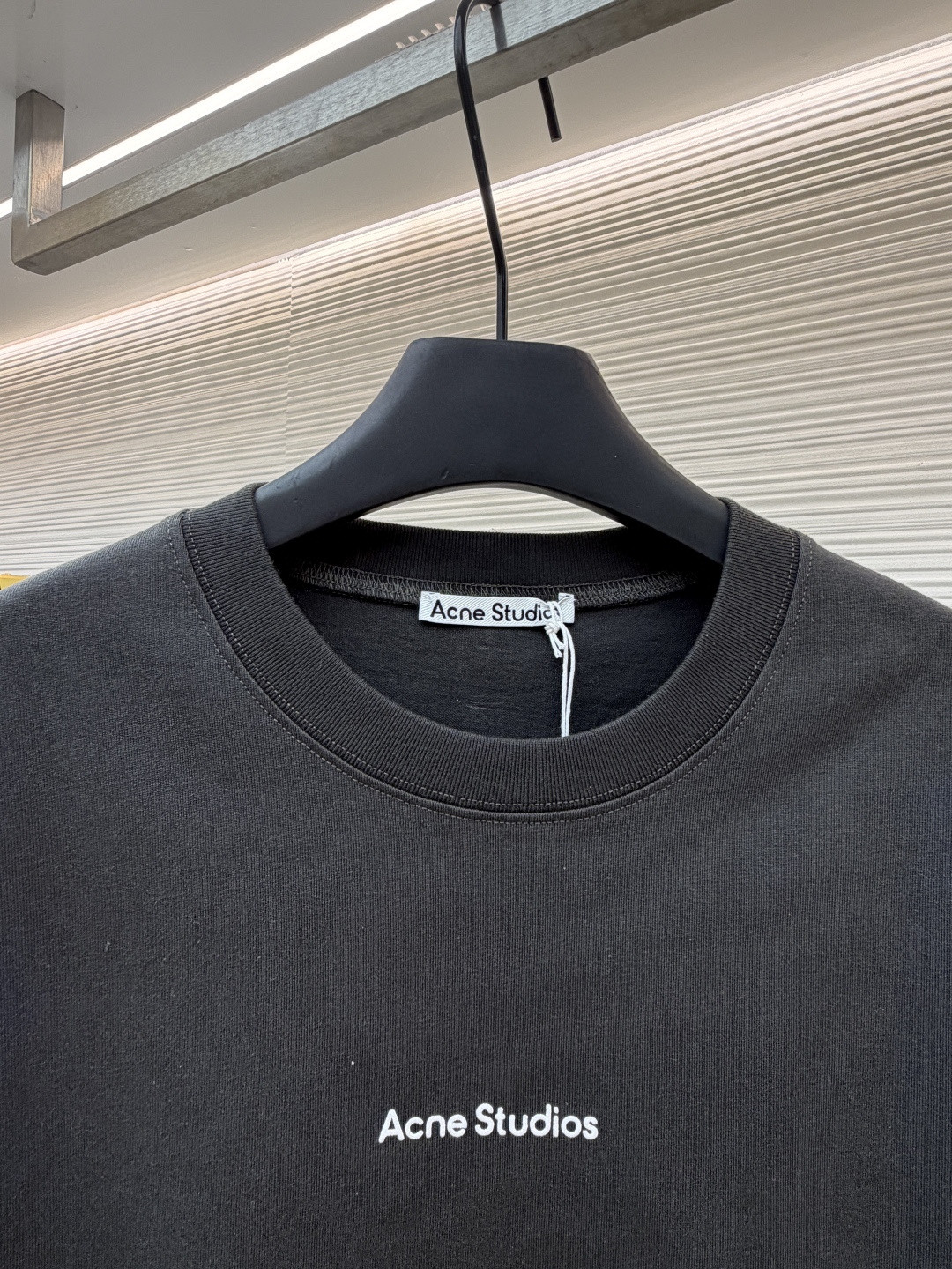 Acne Studios 渐变烫彩徽标圆领T恤 短袖 灰色 A0 CL0348-DM1