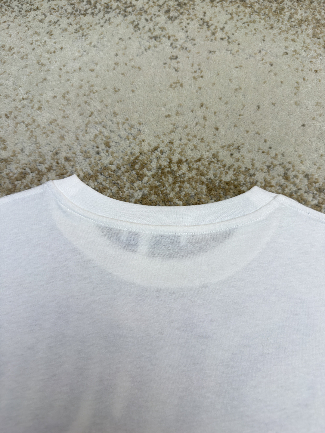 Acne Studios 1996宽松字母数字印花圆领T恤 打底衫 长袖 白色 A5 AL0512-AEG