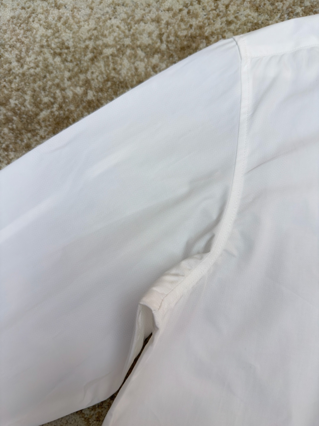 LOEWE 罗意威 口袋刺绣衬衫 外套 长袖 白色 黑色 B0 H526Y05WDX-2100