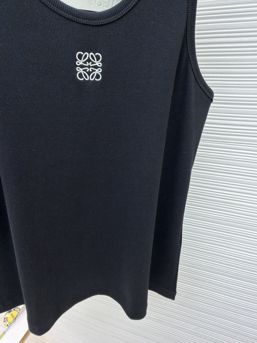 Loewe 刺绣圆领背心 T恤 夏季 白色 黑色 A0 S540Y07XA2-2100