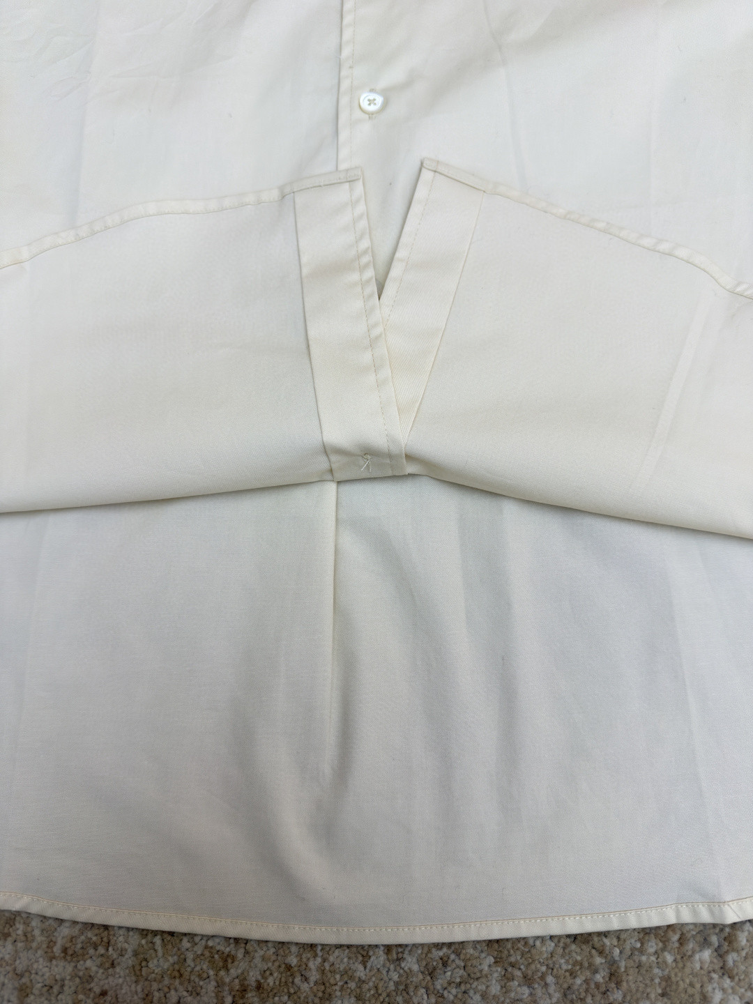 LOEWE 罗意威 双色刺绣贴袋衬衫 外套 长袖 米色 棕色 B0 H526Y05XAN-2370