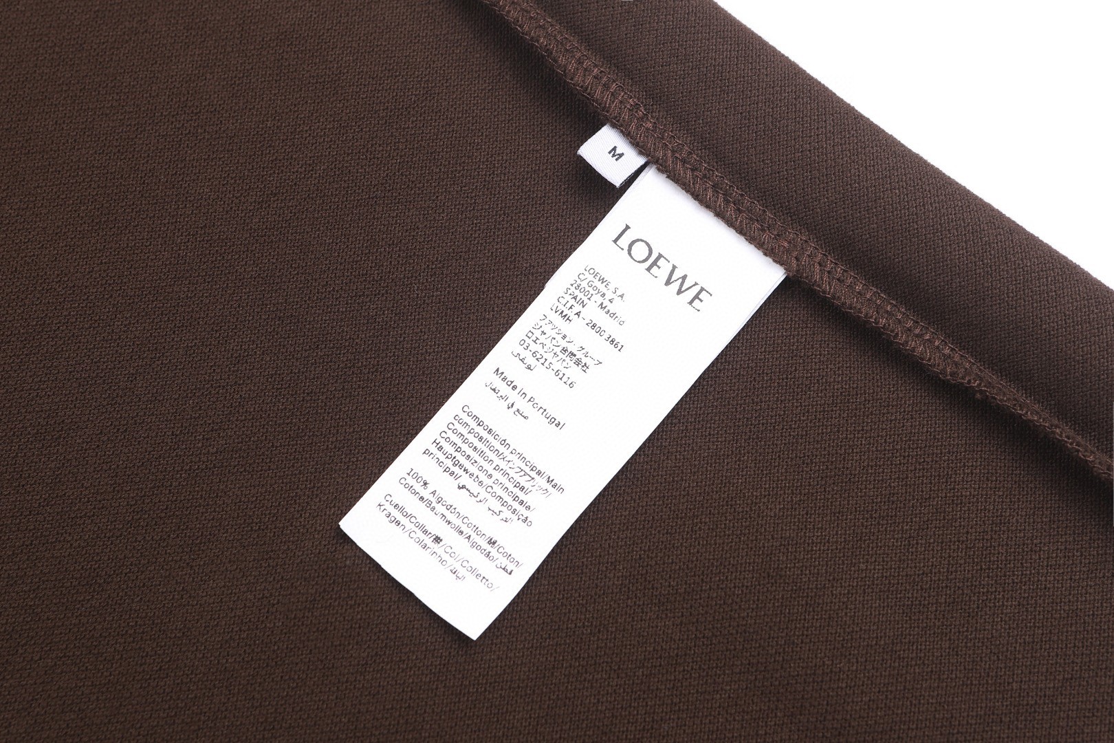 Loewe 罗意威 徽标刺绣polo衫 短袖 T恤 夏季 棕色 海军蓝 A2 H526Y23XA1-3110
