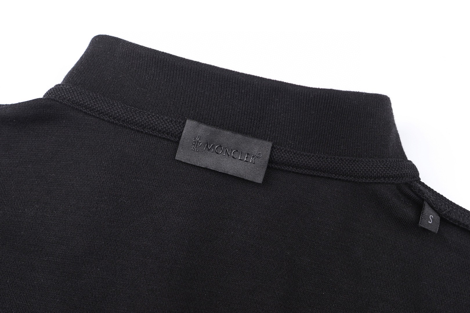 Moncler 蒙口 徽标字母Polo衫 短袖 T恤 夏季 黑色 米杏色 A2 L10918A0000989A16216