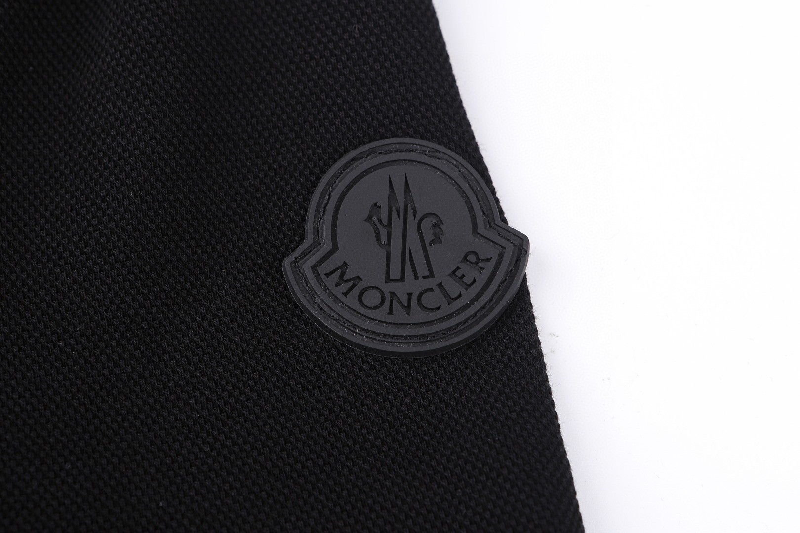 Moncler 蒙口 徽标字母Polo衫 短袖 T恤 夏季 黑色 米杏色 A2 L10918A0000989A16216