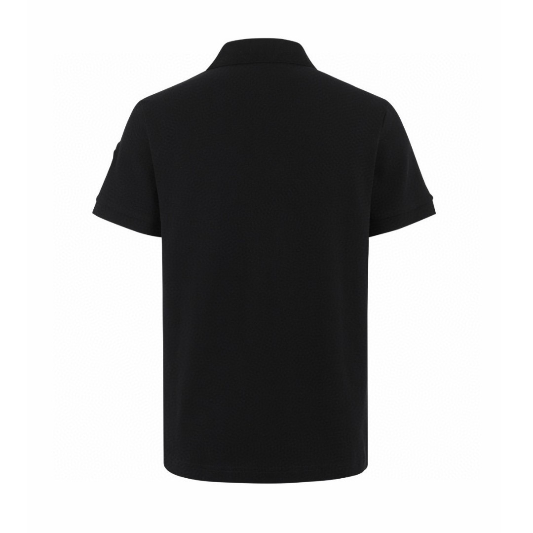 Moncler 蒙口 徽标字母Polo衫 短袖 T恤 夏季 黑色 米杏色 A2 L10918A0000989A16216