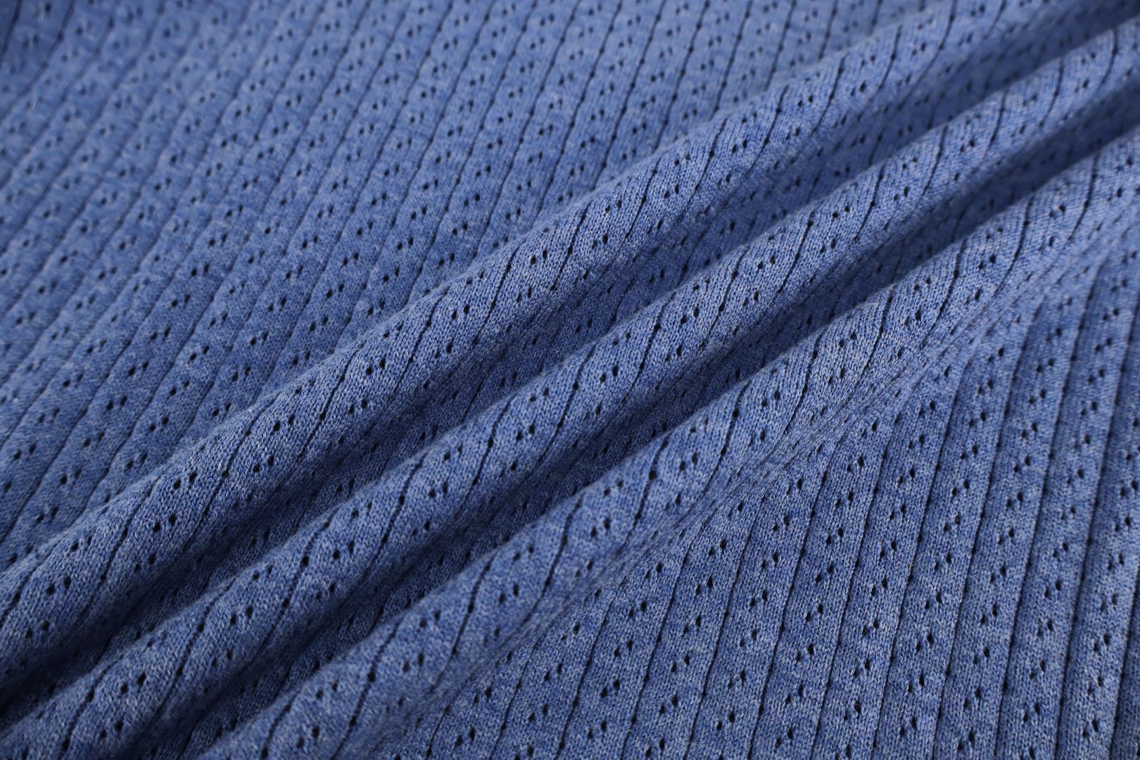 Loro Piana LP 镂空竖纹翻领老钱风针织Polo衫 短袖 夏季 杏色 蓝色 B0 