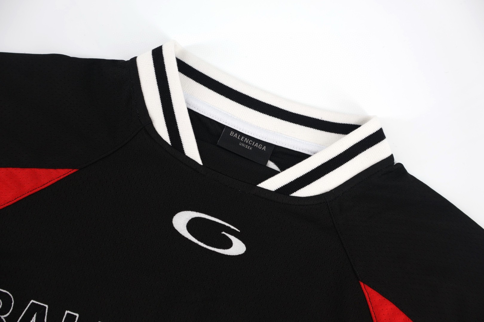 Balenciaga 巴黎世家 NBA 联名款 廓形拼色10号球衣 短袖 T恤 夏季 黑色 B0 863852TTVW21060